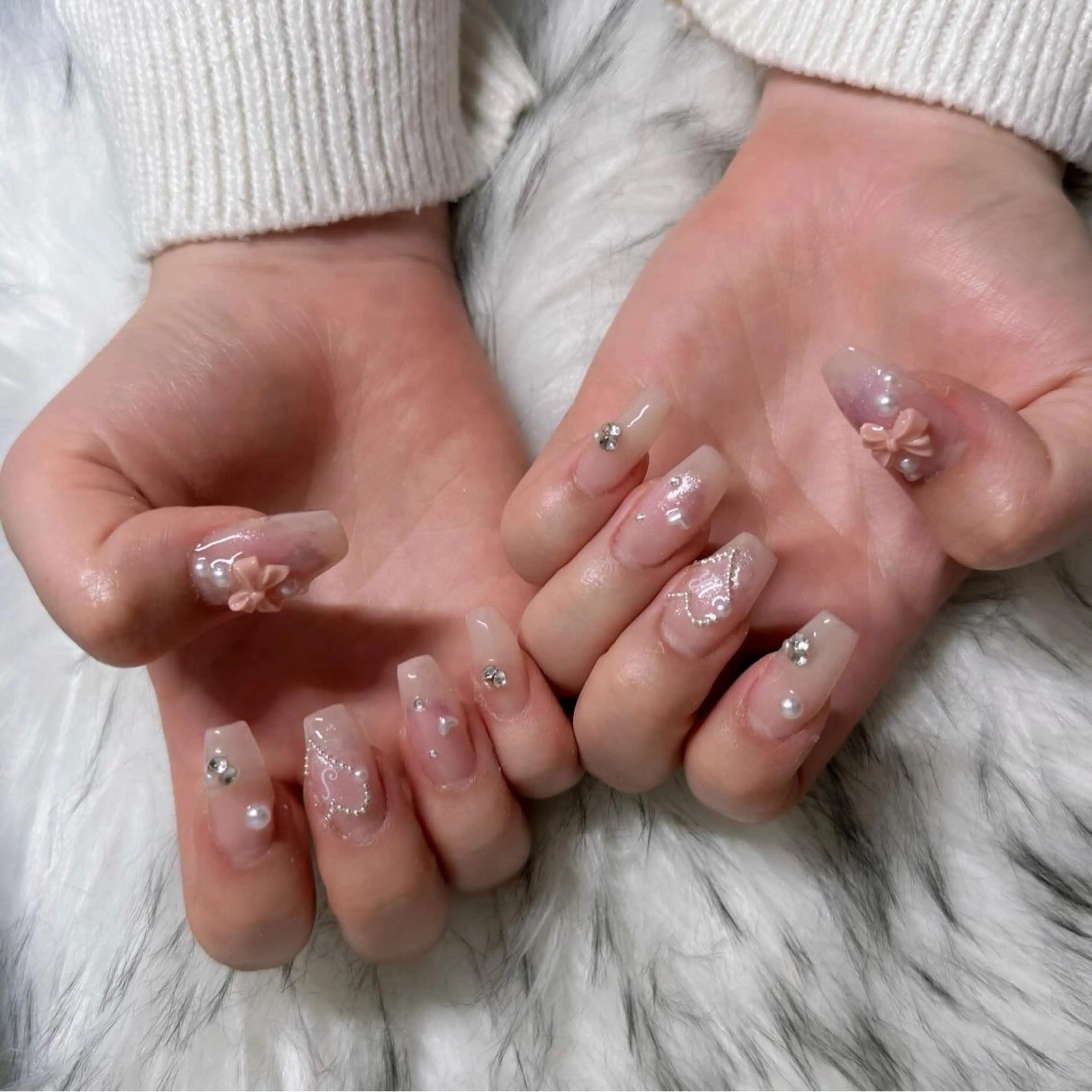 セミロング ハンドネイル mao .のネイルデザイン