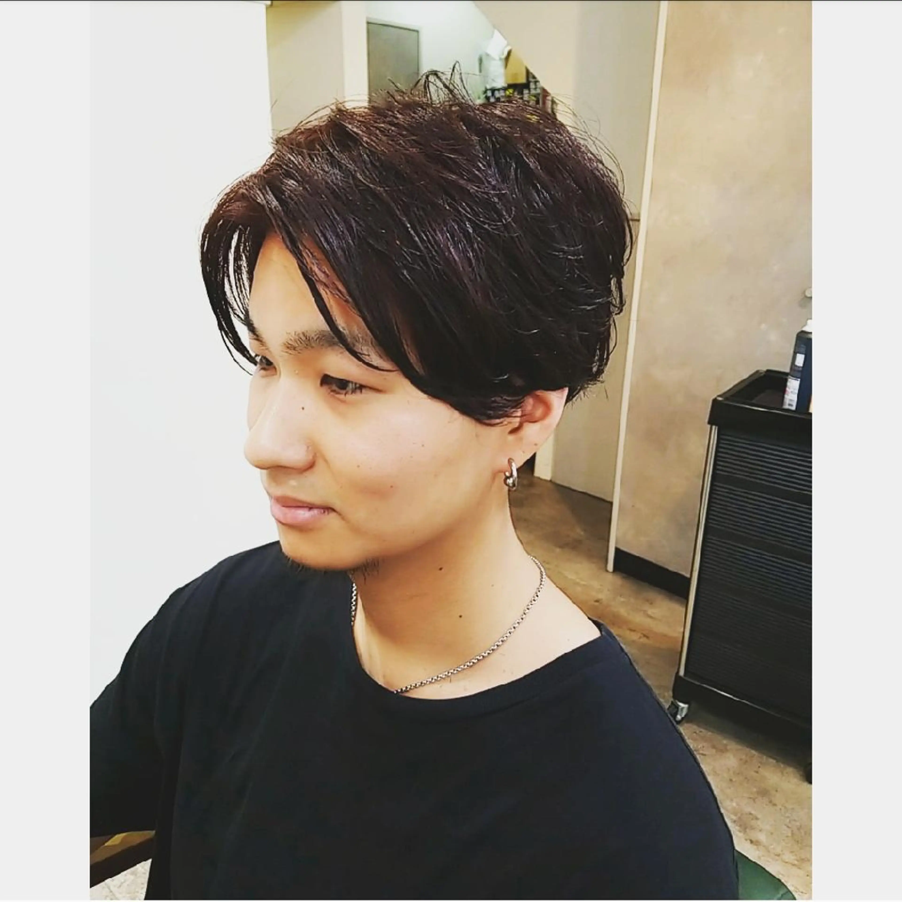 メンズ すずき えりのヘアスタイル