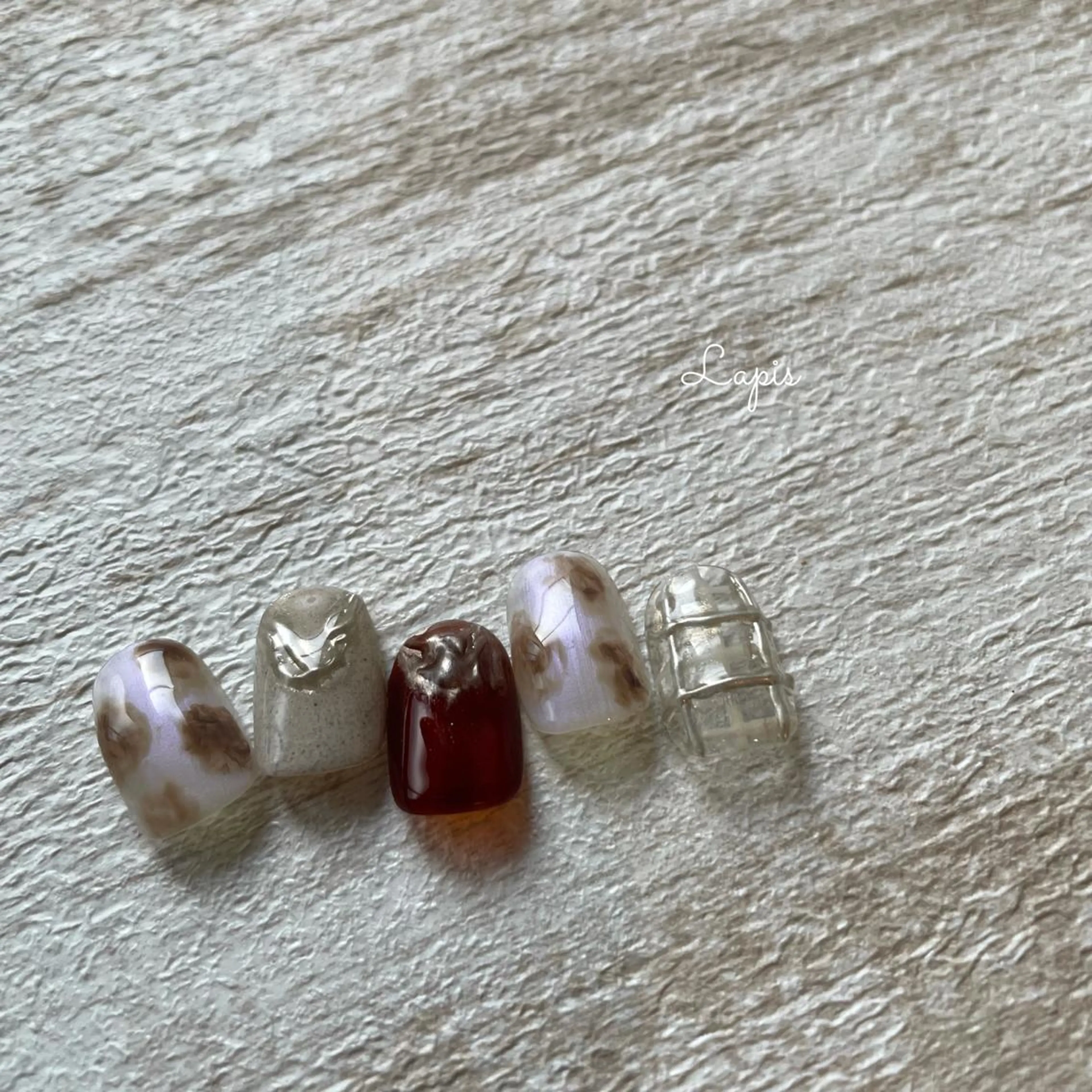 ネイル ニュアンスネイル Lapis *のネイルデザイン