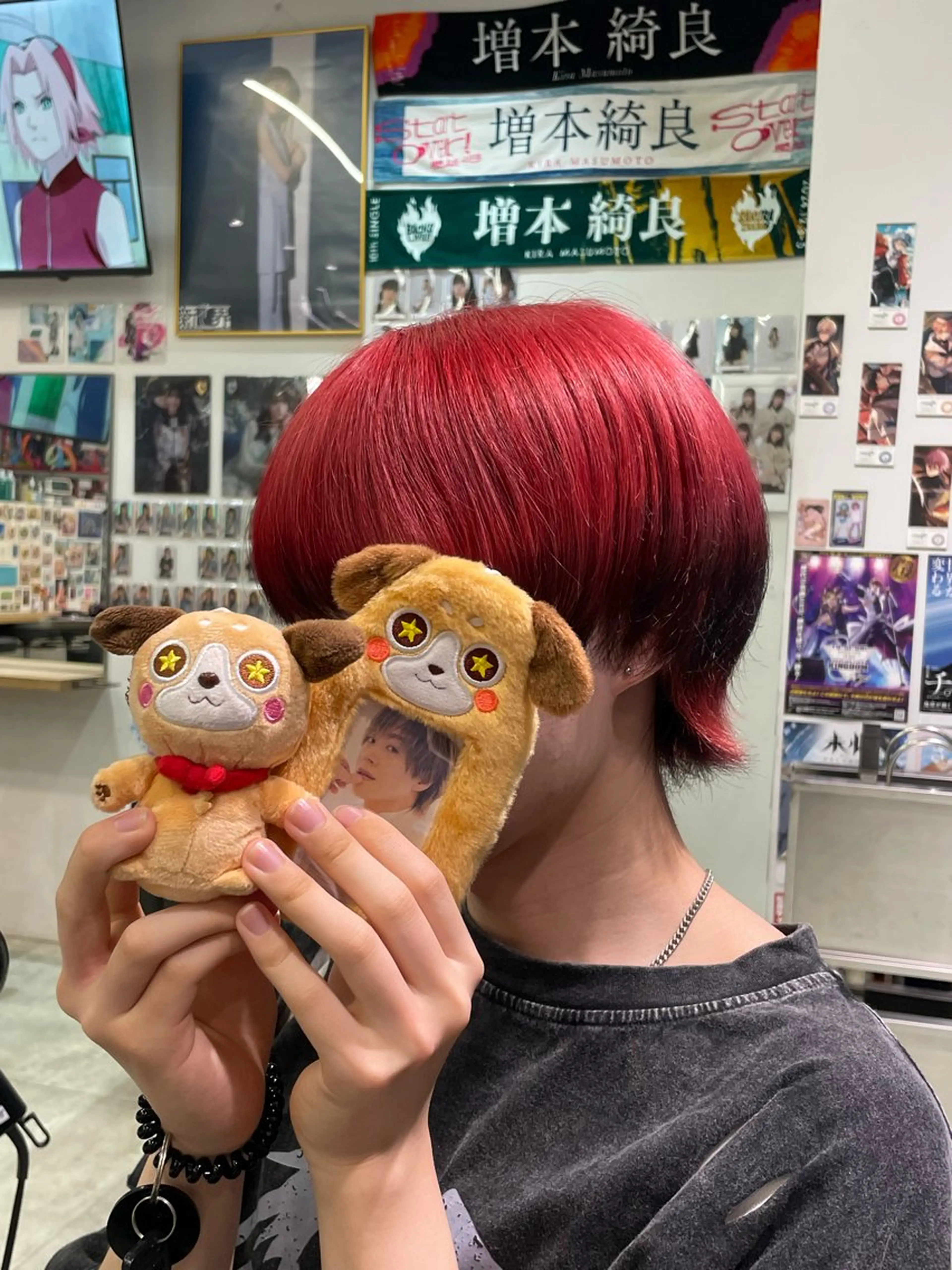 ショート 💖推しカラー💖 オタク美容師✂ゆづきのヘアスタイル