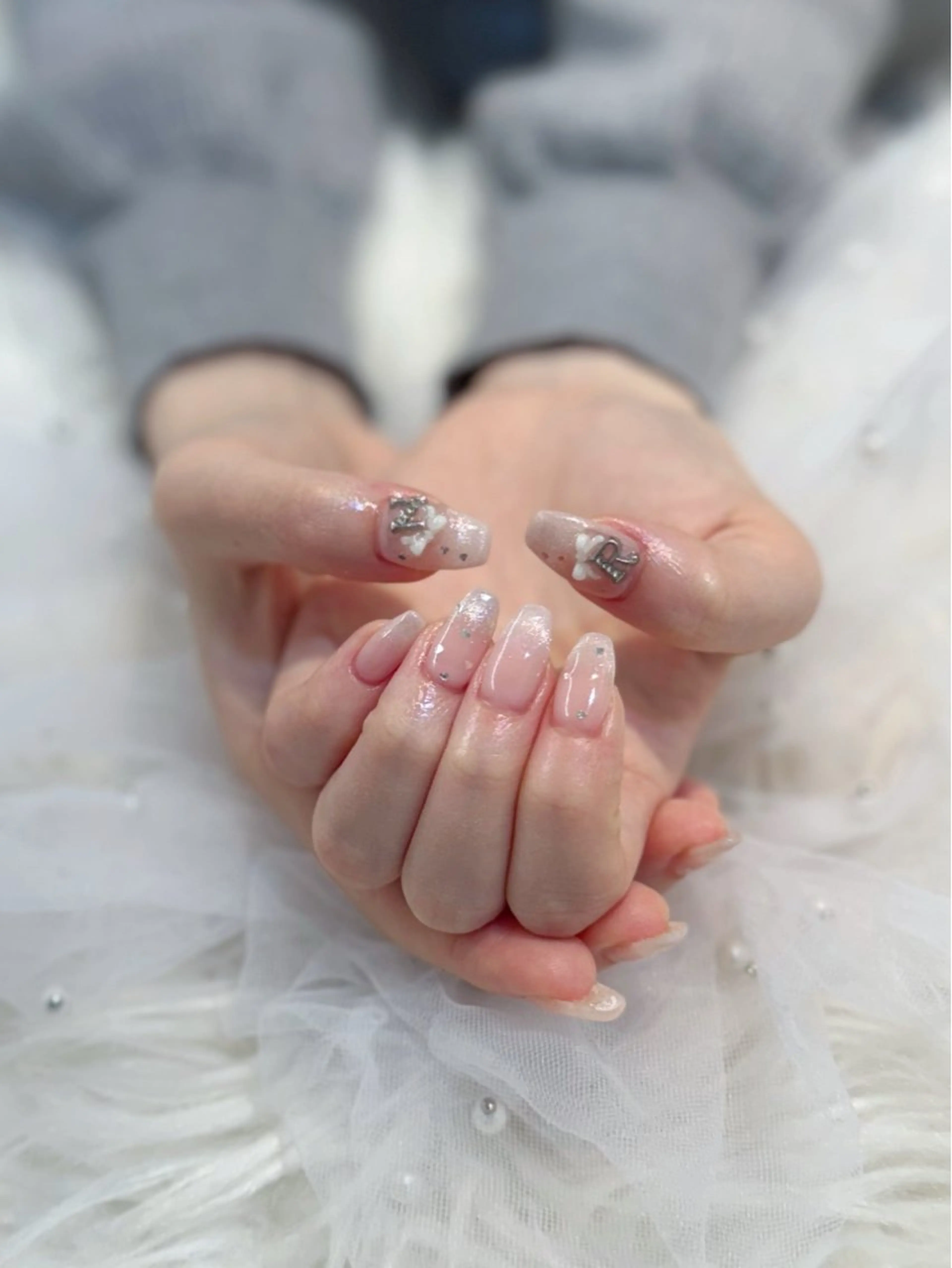 ネイル ハンドネイル ハンドケア Chizuru ☾ ໋のネイルデザイン