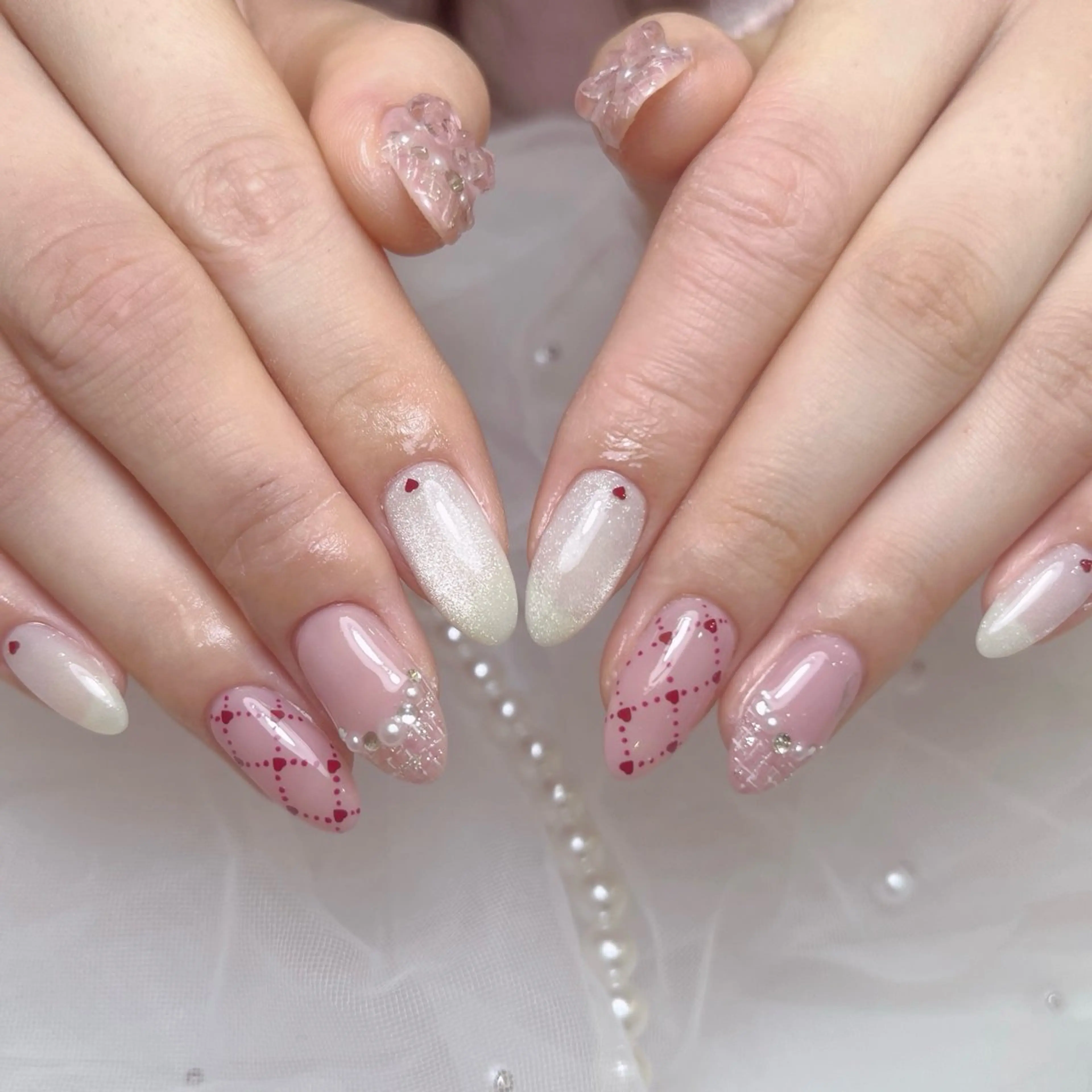 ネイル エルバイノリコ加藤 パラジェル取り扱い店のネイルデザイン