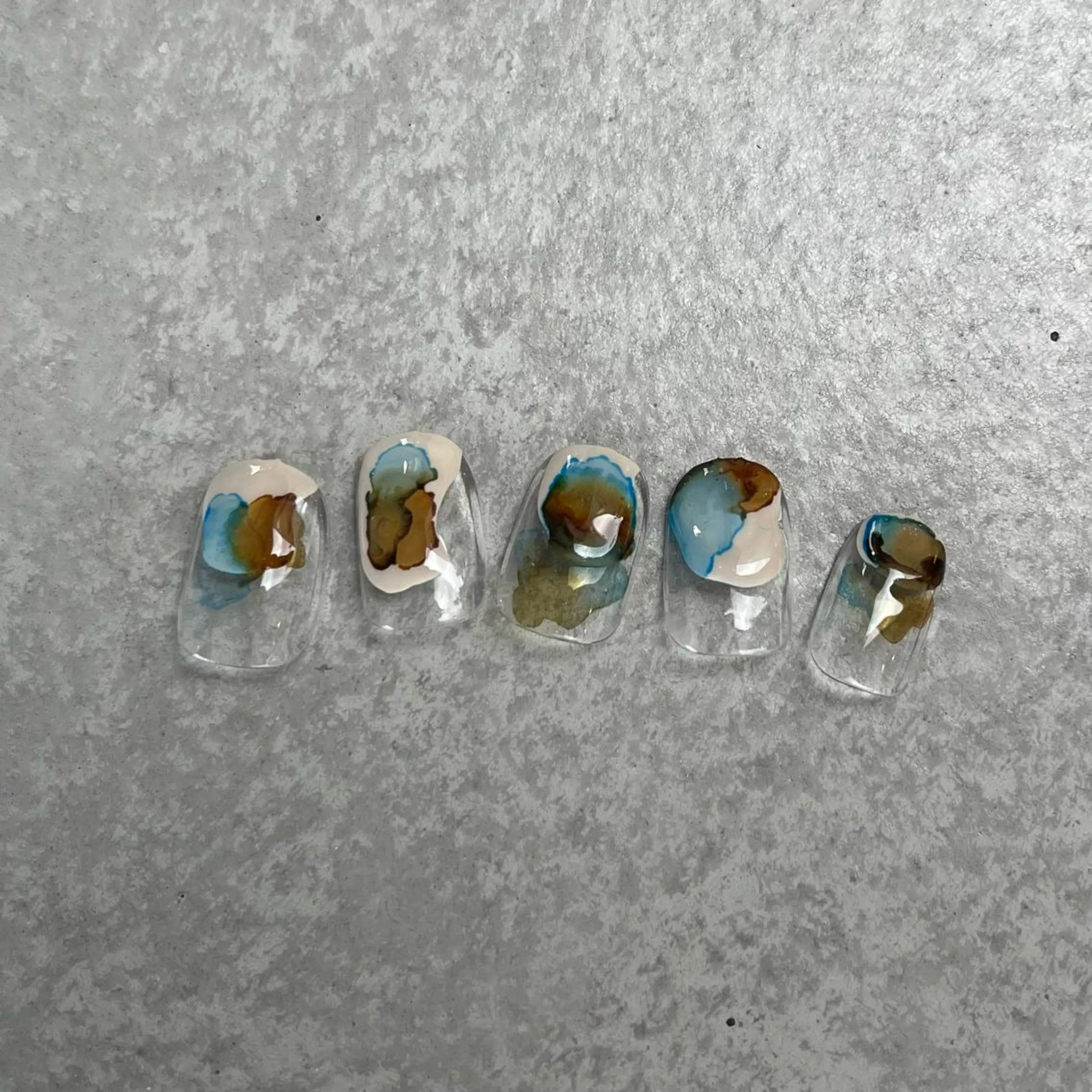 ネイル ハンドネイル 🤎Two ERI🤎のネイルデザイン