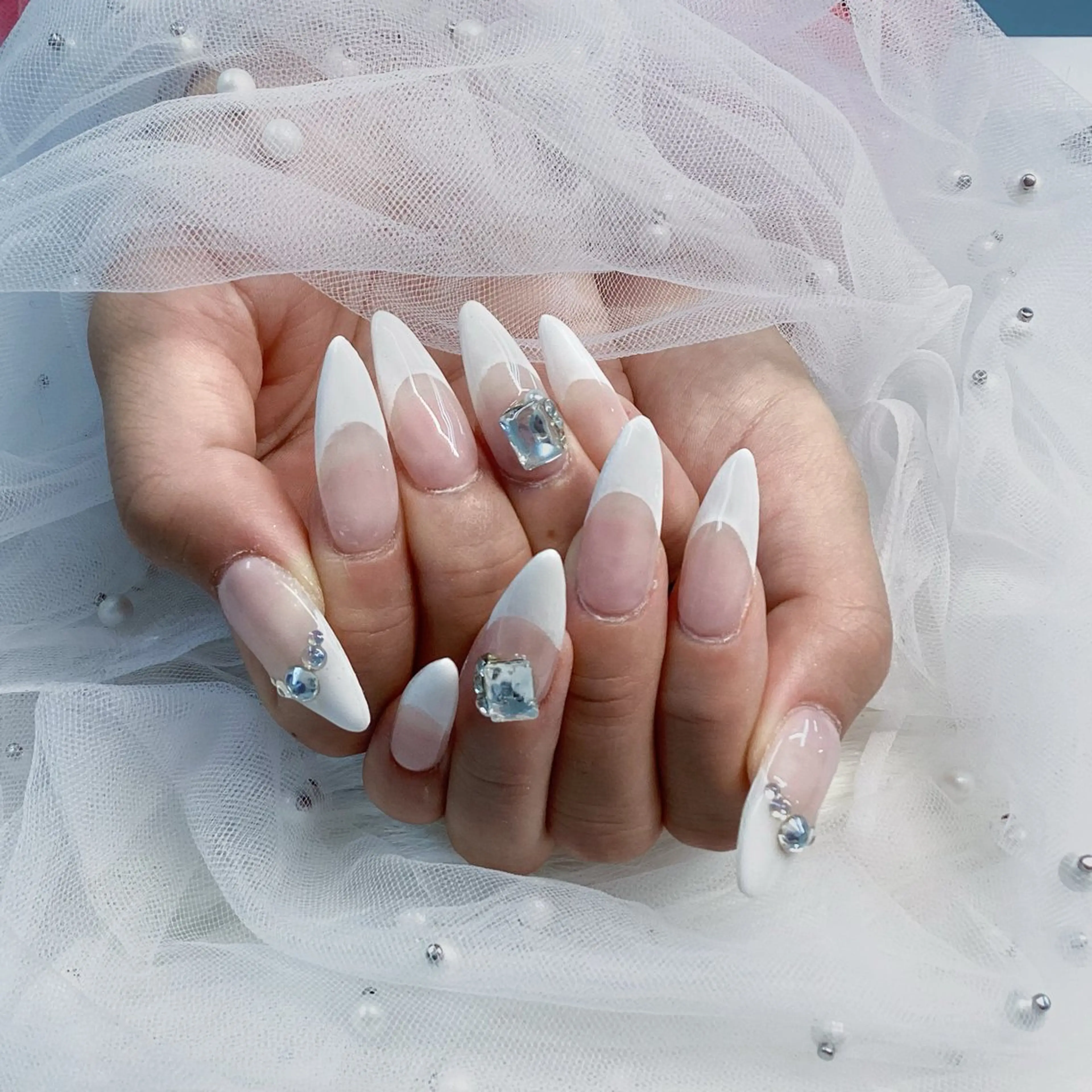 ネイル パーツ全部¥110 サロンミミのネイルデザイン