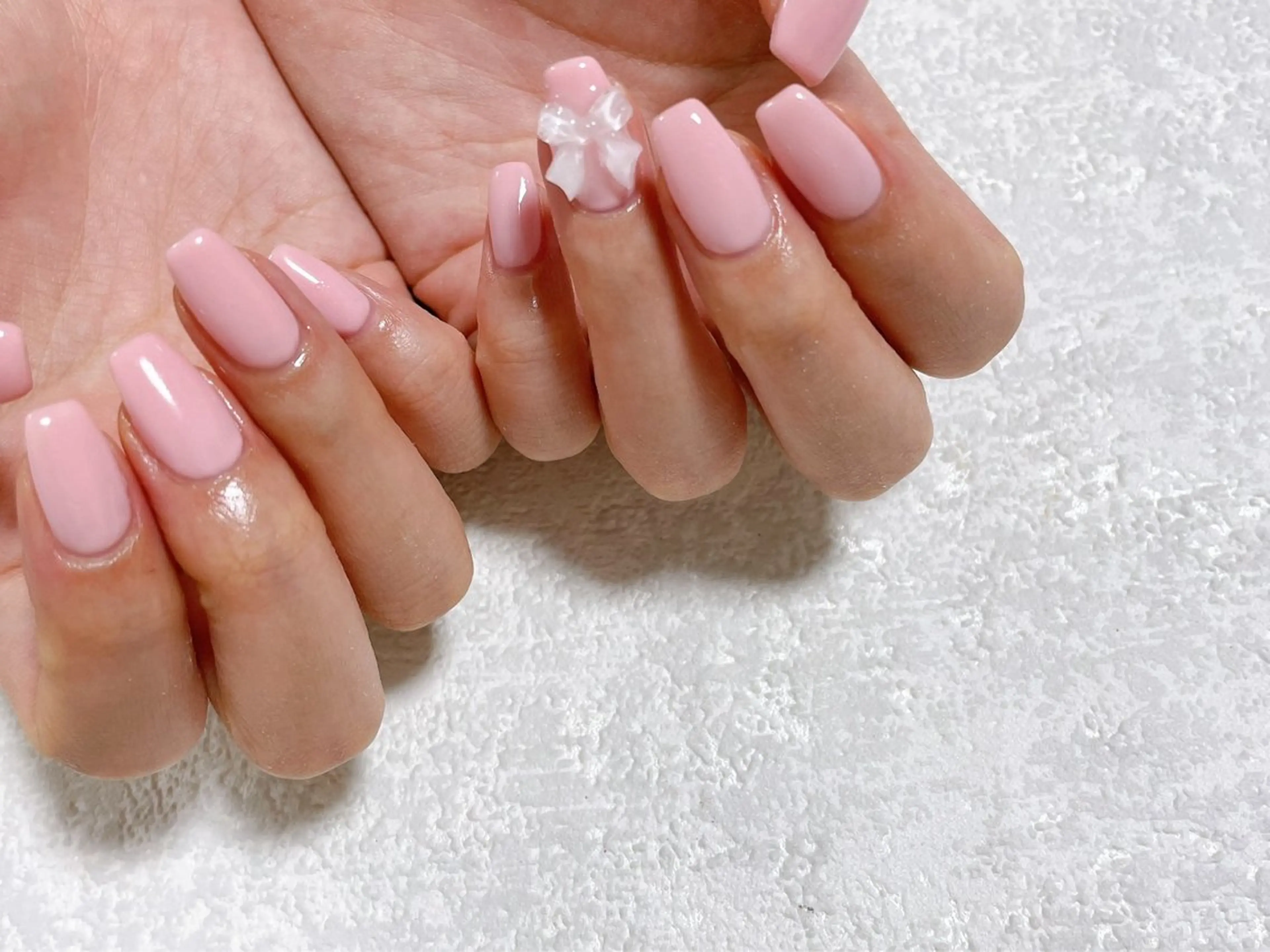 ネイル ジェルネイル 韓国ネイル メンズネイル ワンカラーネイル パラジェル kiki nail たまプラーザのネイルデザイン