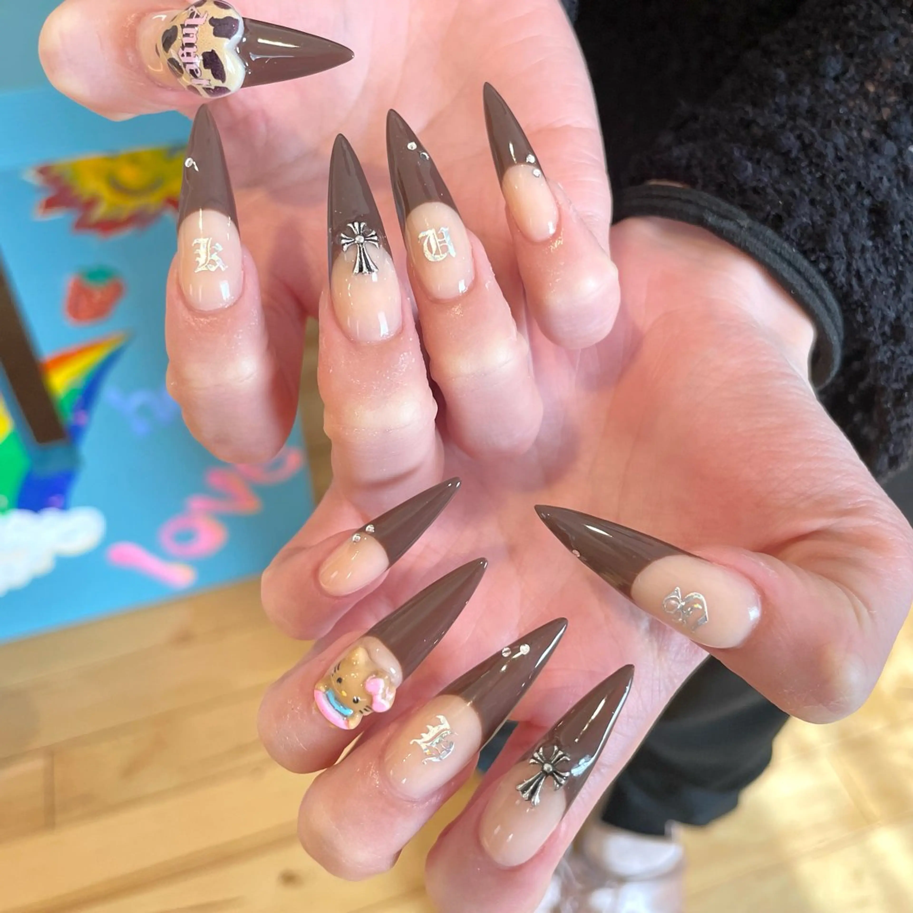 ネイル Nail ヌシん家 AKANEのネイルデザイン