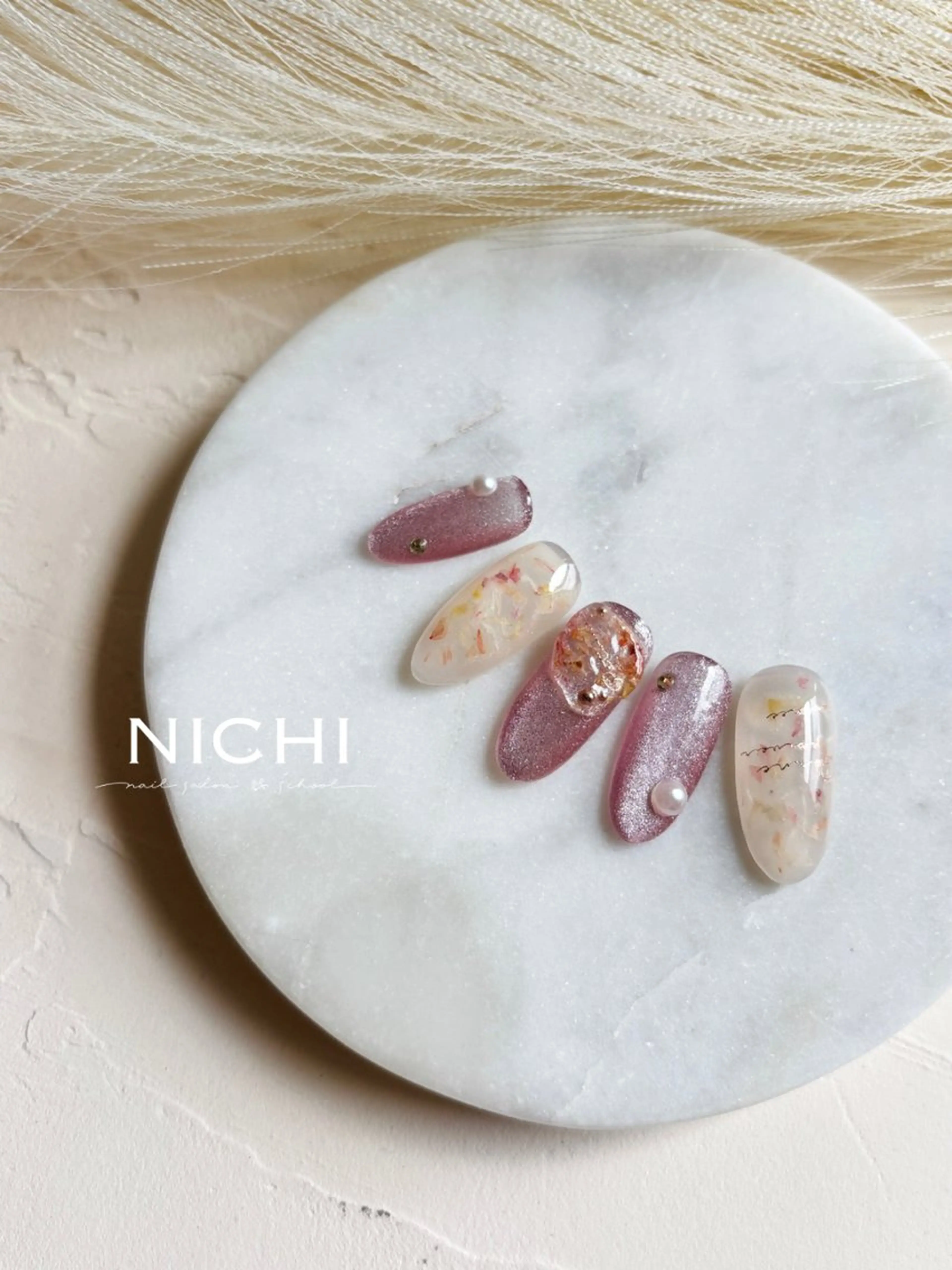 ネイル NICHI nail salon & school所属・NICHI 田所梨英のネイルデザイン