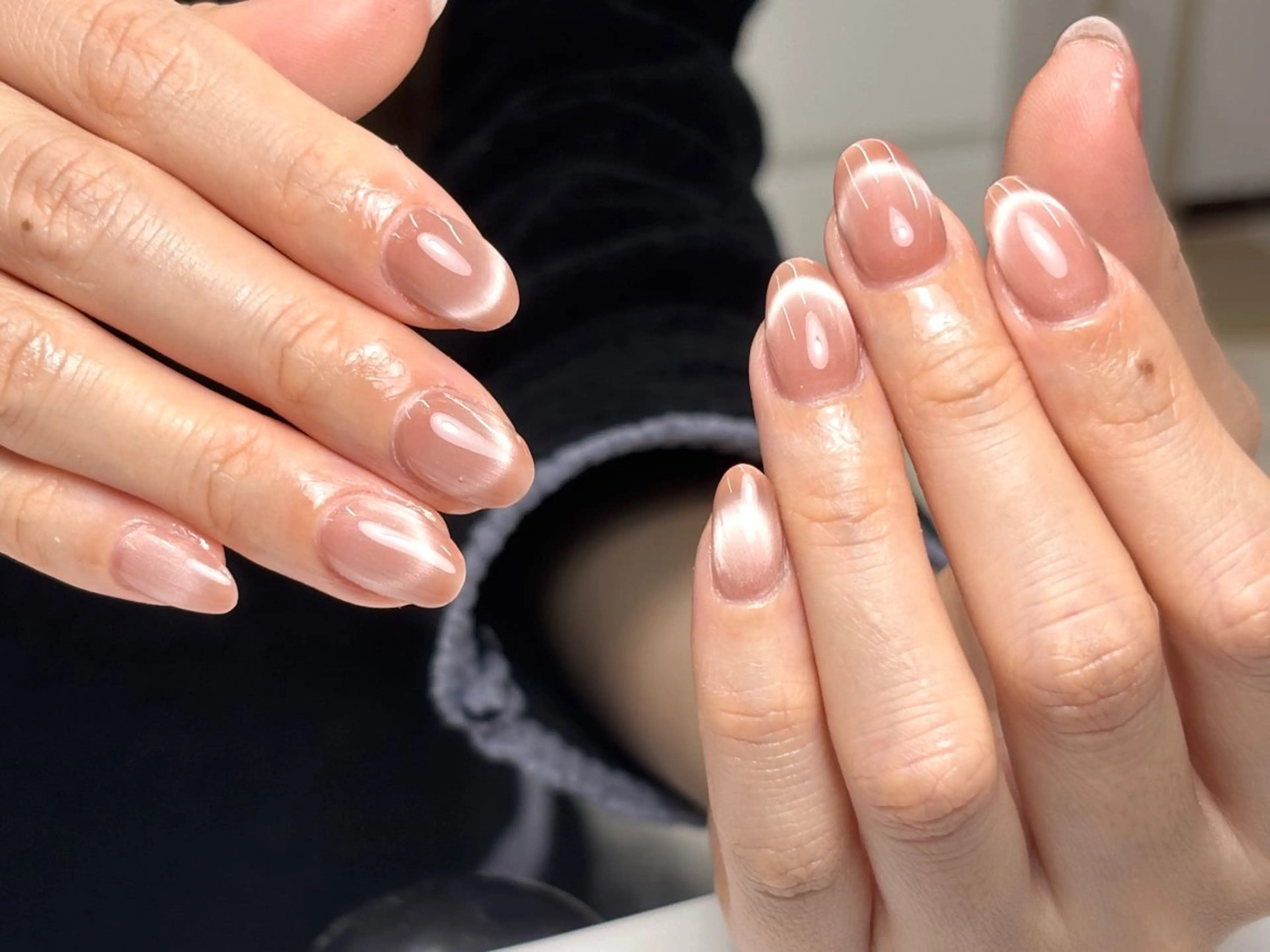 ショート ハンドネイル トゥー フエンのネイルデザイン