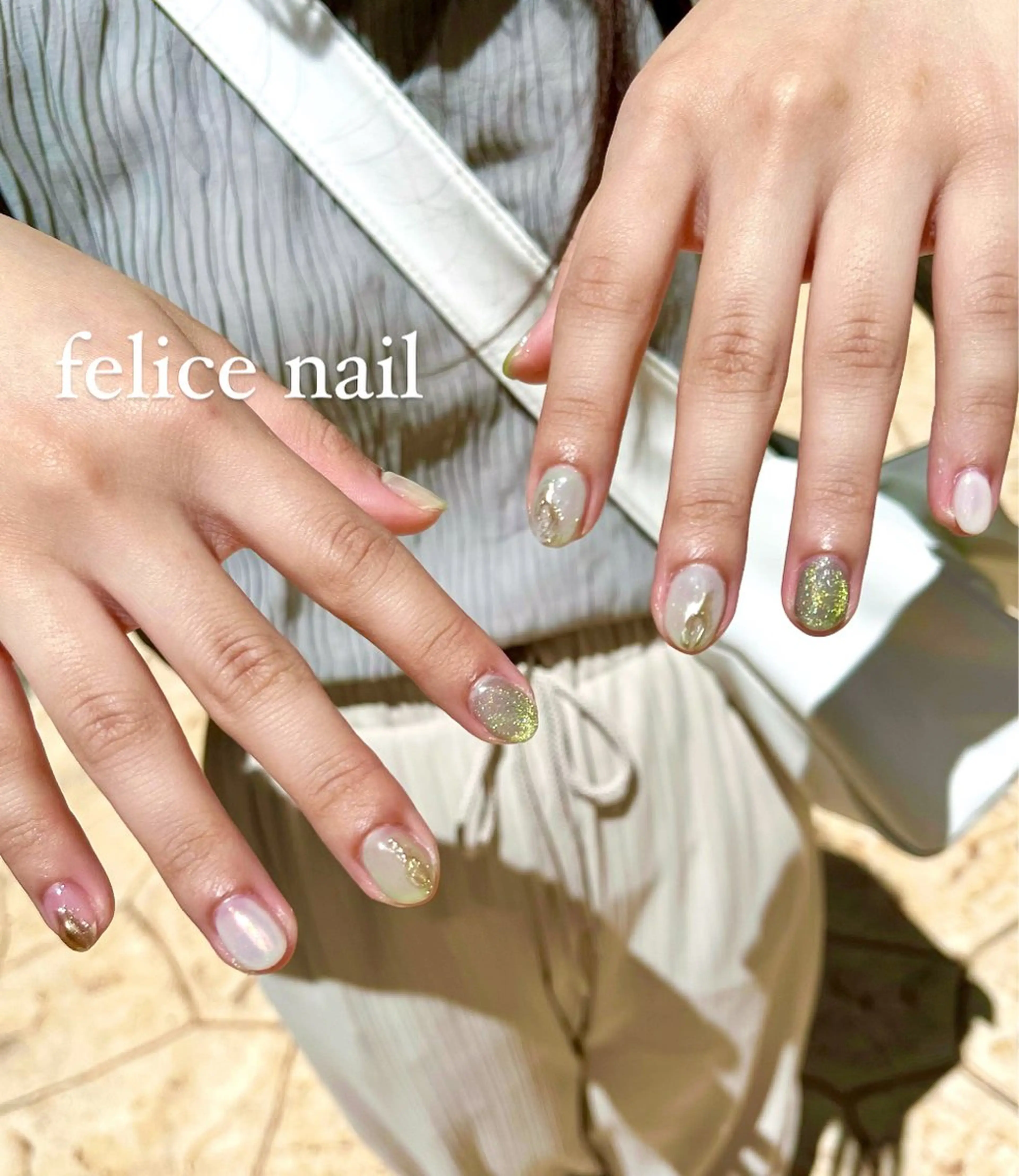 ネイル ニュアンスネイル felice nailのネイルデザイン