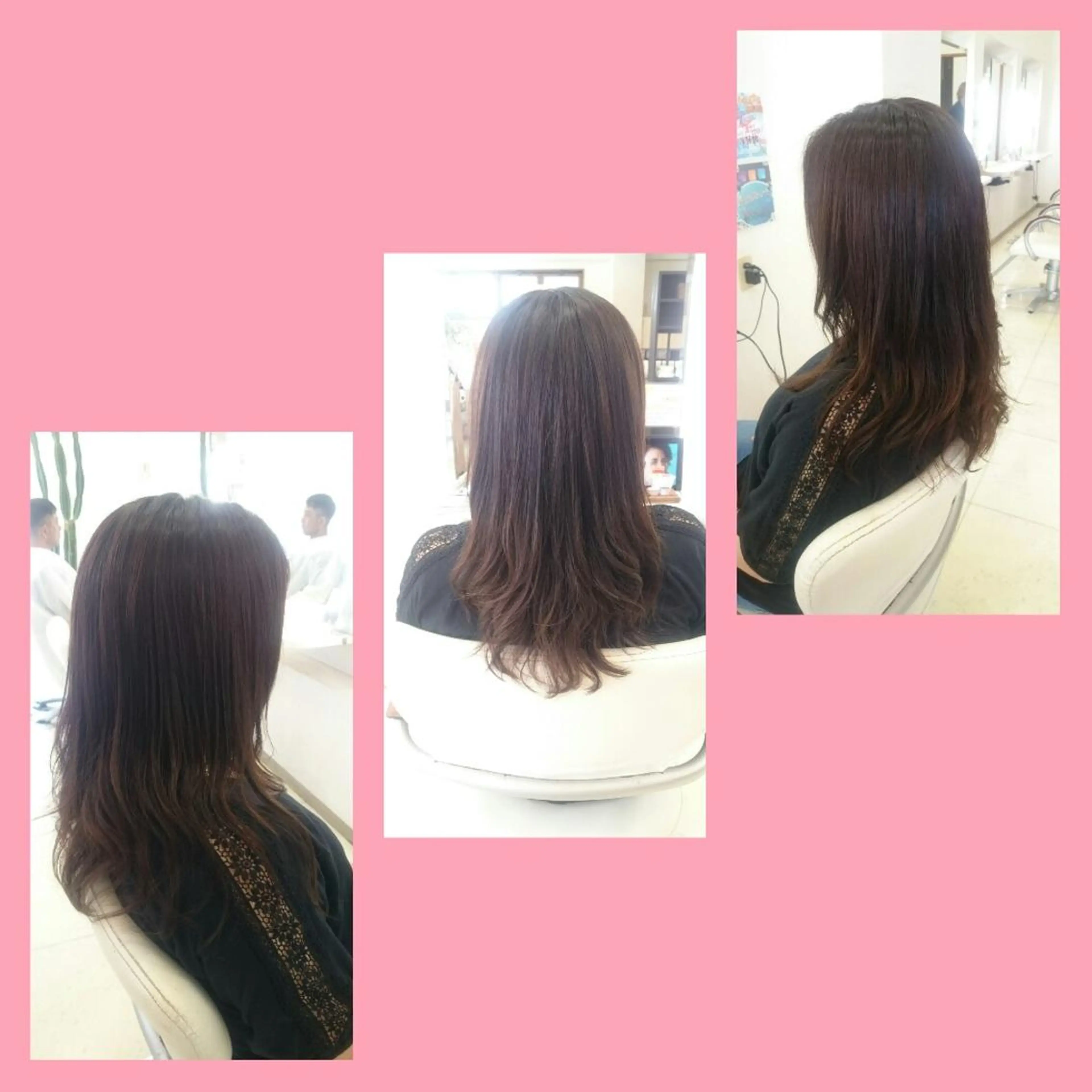 ロング ロング キンジョウ エナミのヘアスタイル