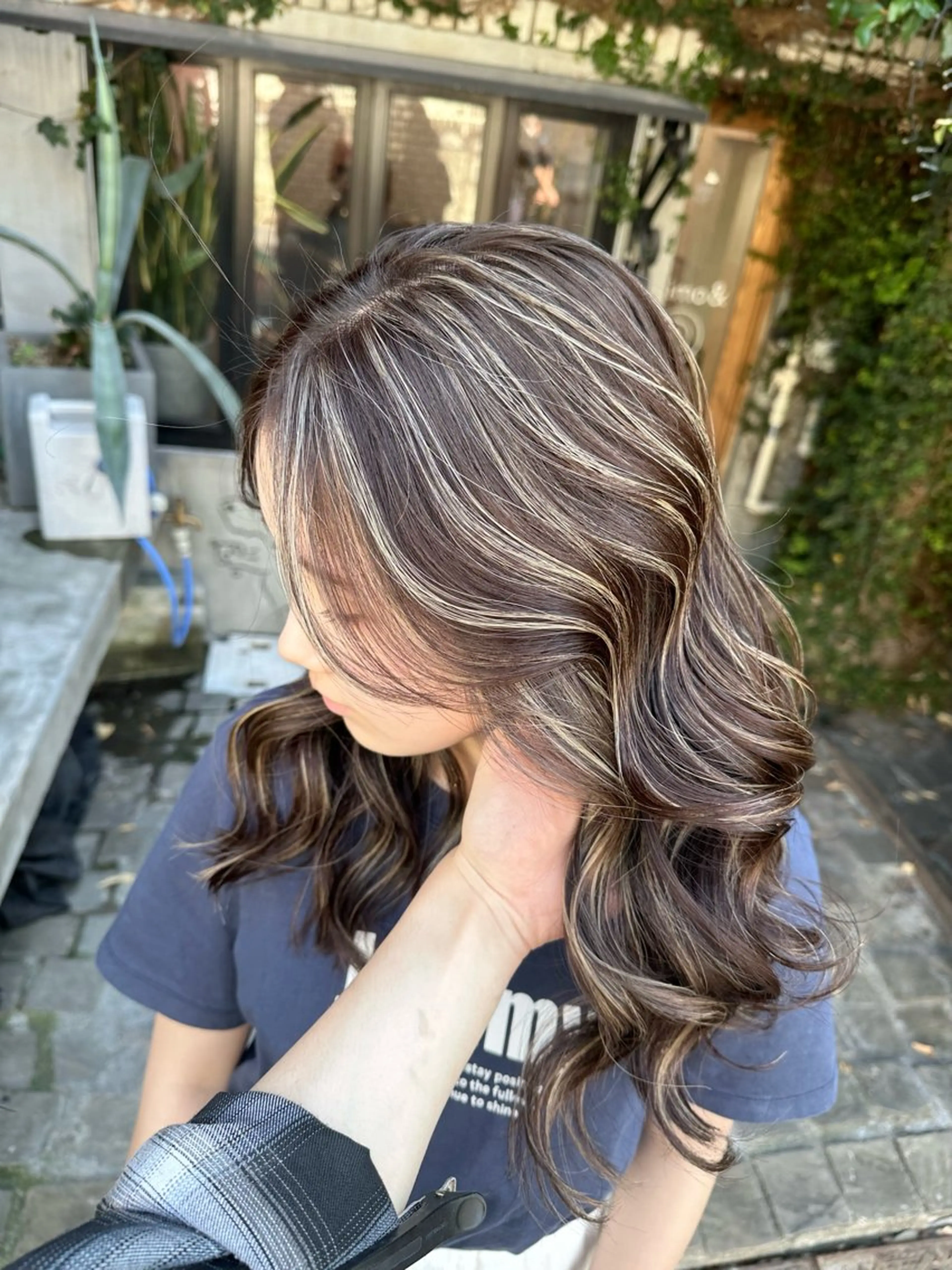 ロング Dimo＆所属・ハイライトカラー /ダイスケのヘアスタイル