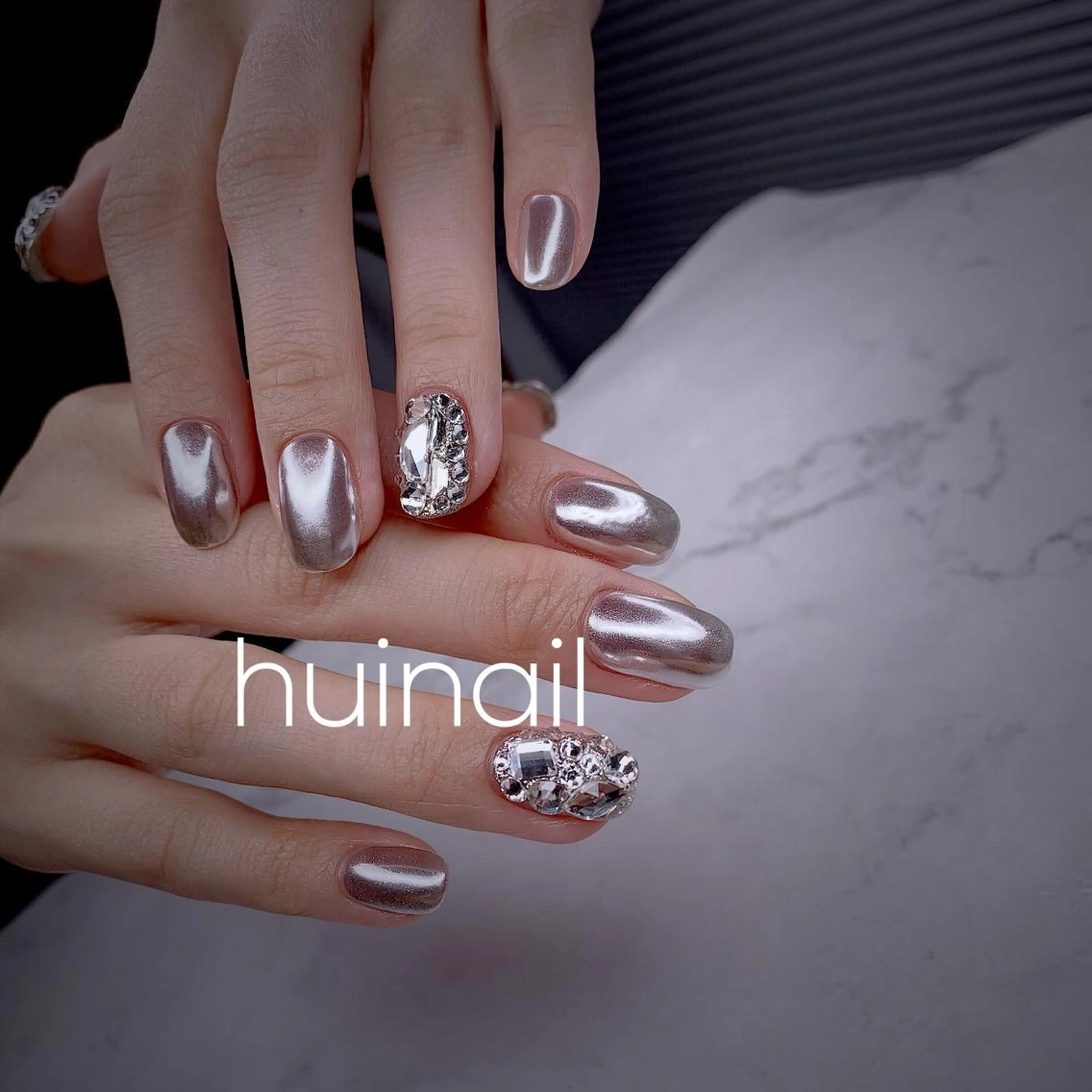 ミディアム めぐみのネイルサロン 惠のネイルデザイン