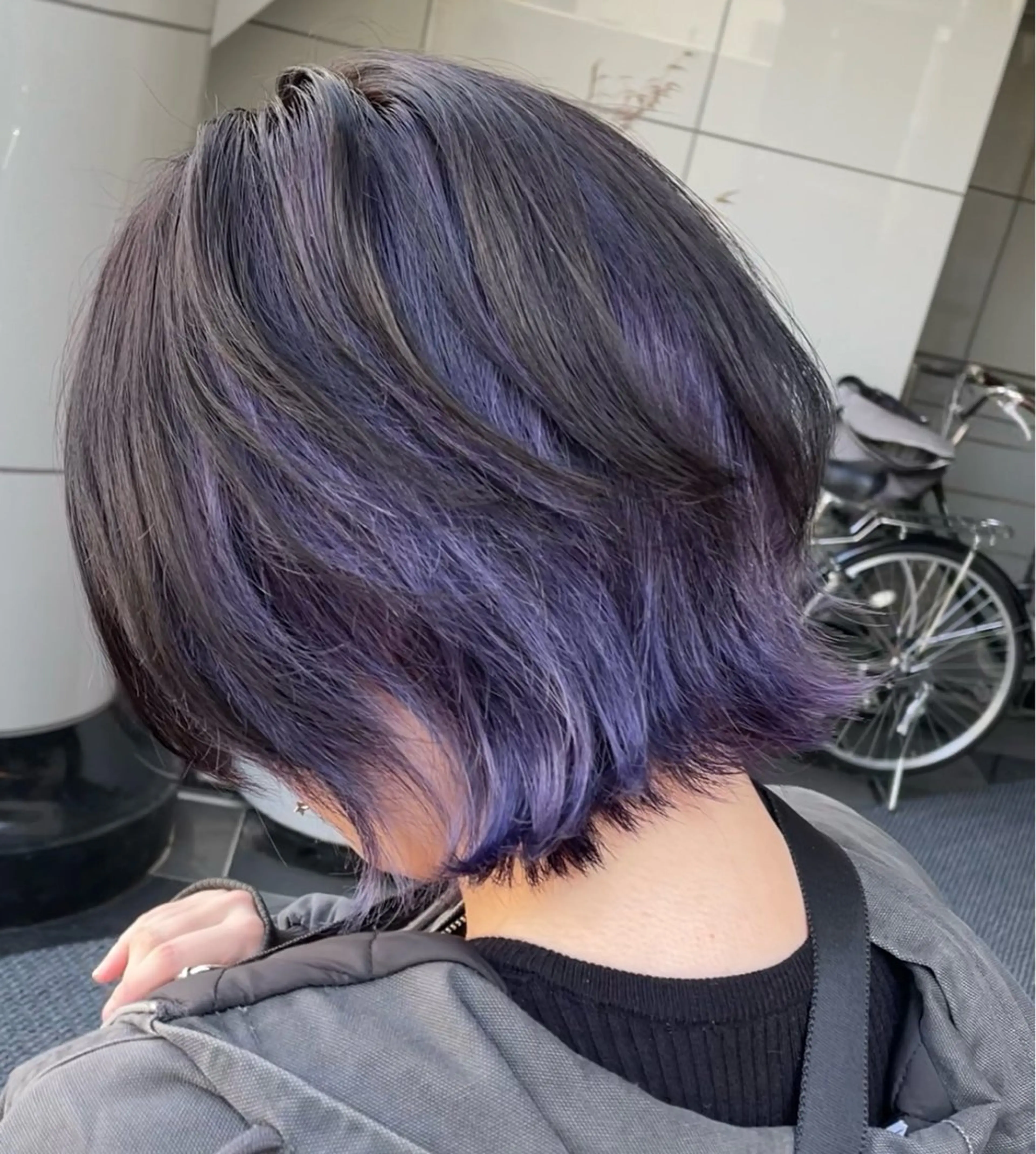 ショート カラー ヘアカラー トリートメント 古指 匠巳のヘアスタイル