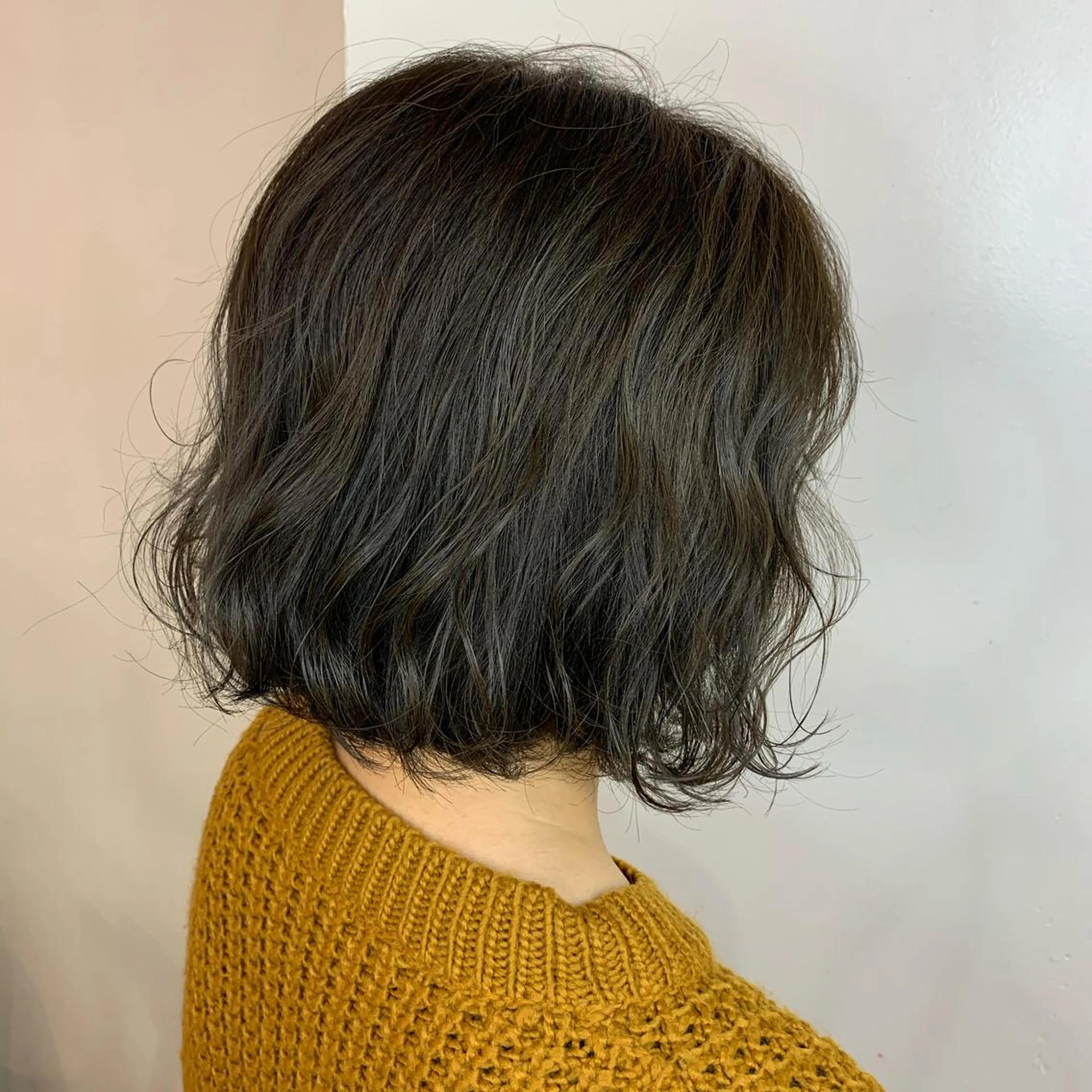 ミディアム カラー グレージュ ヘアカラー トリートメント SYS by fit /HONOKAのヘアスタイル