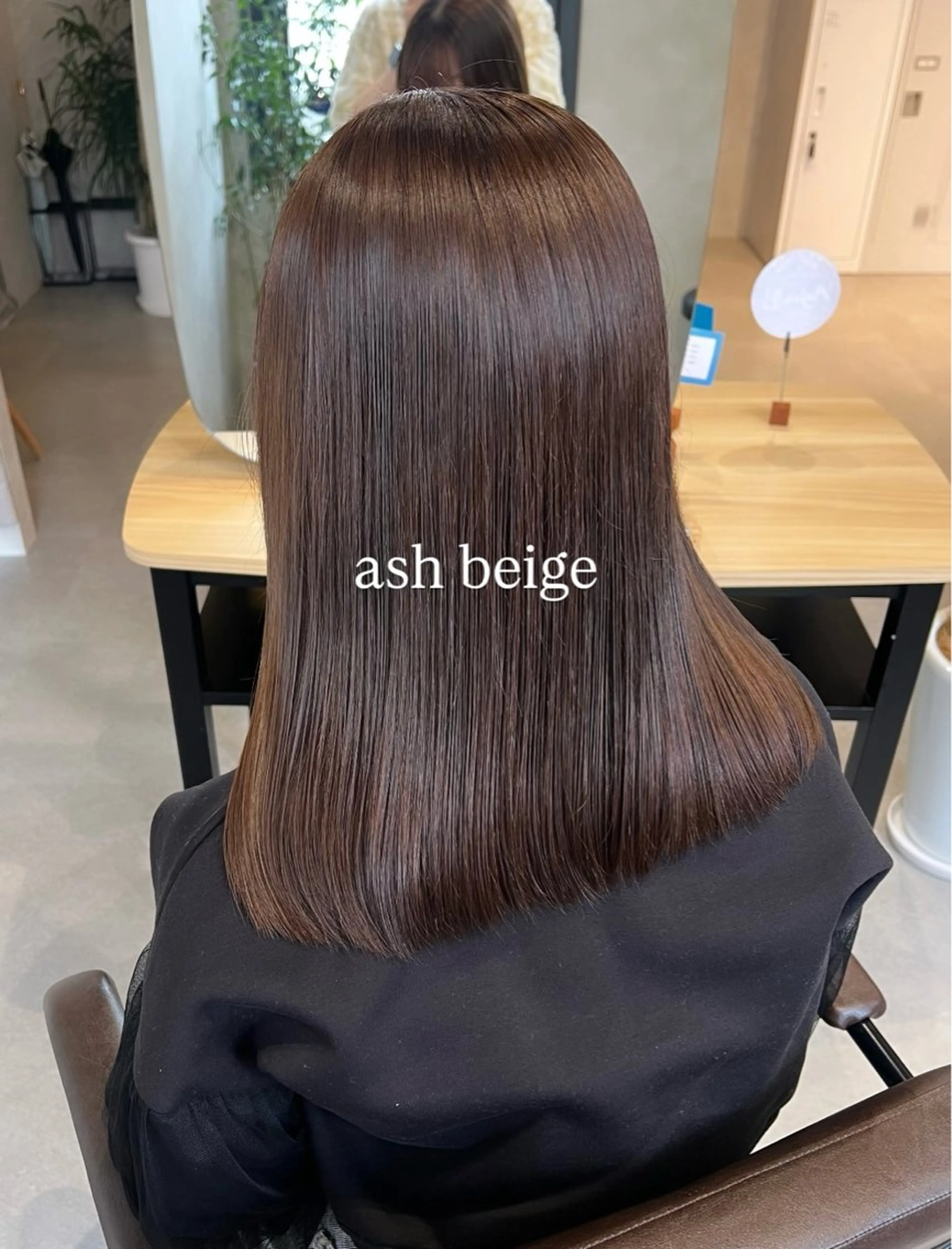 セミロング カラー 髪質改善 梅田/似合わせボブ /顔周り/RINKAのヘアスタイル