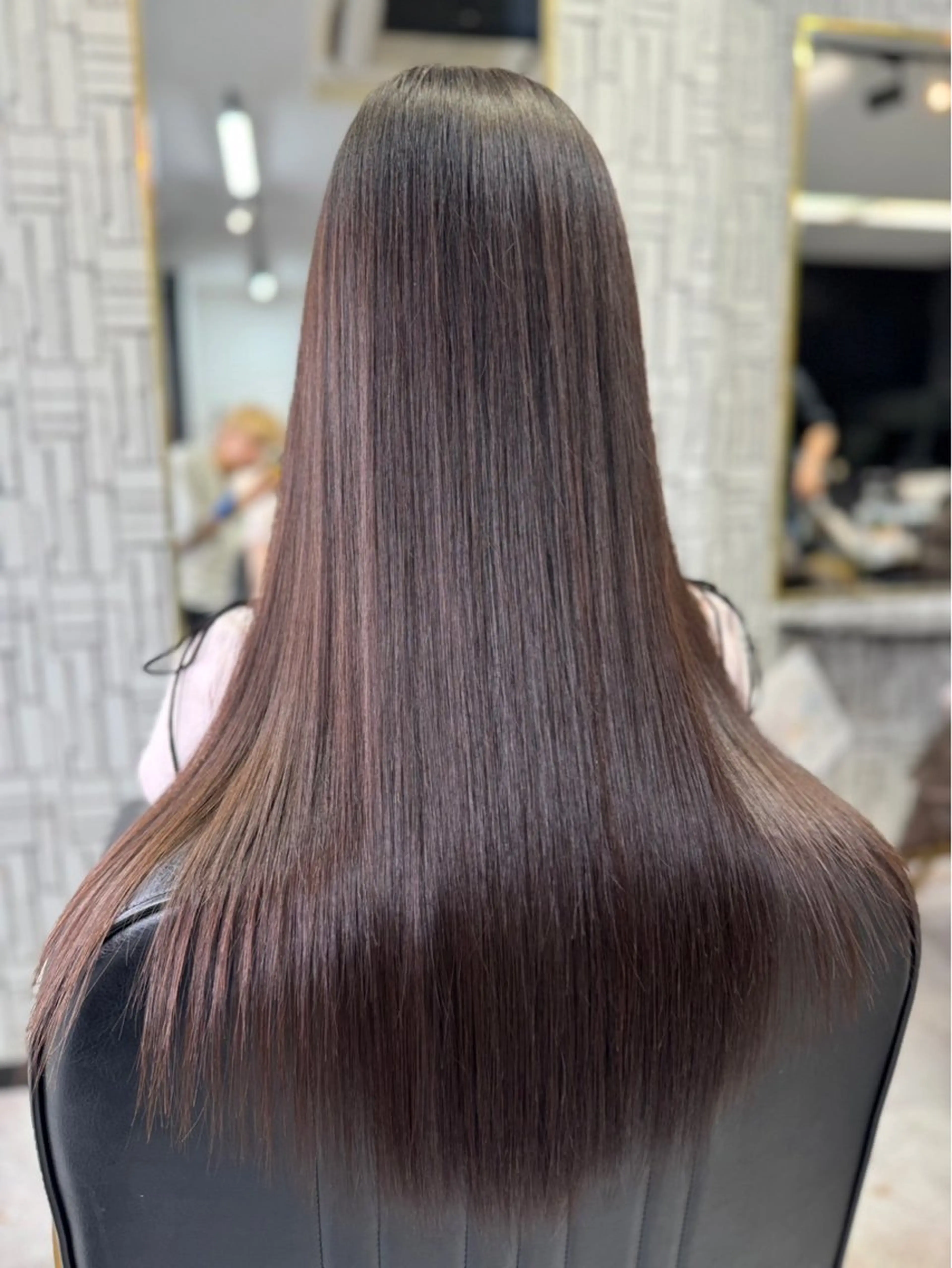 ロング ヘアカラー 池田 亮雅のヘアスタイル