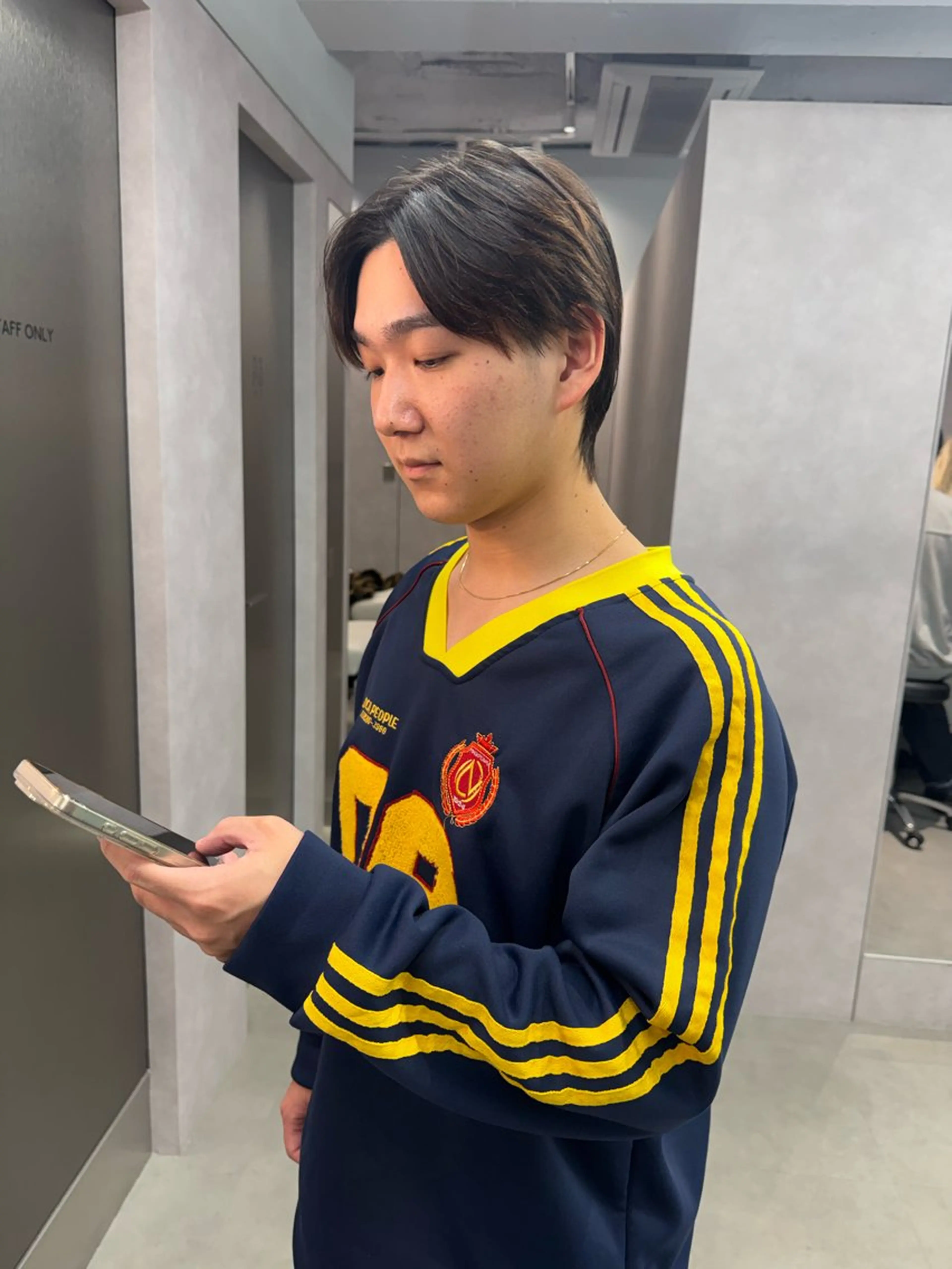 メンズ カット 縮毛矯正 トリートメント SALOWIN 中目黒店所属・✨中目黒✨ ヒグチリョウヤ✨のヘアスタイル