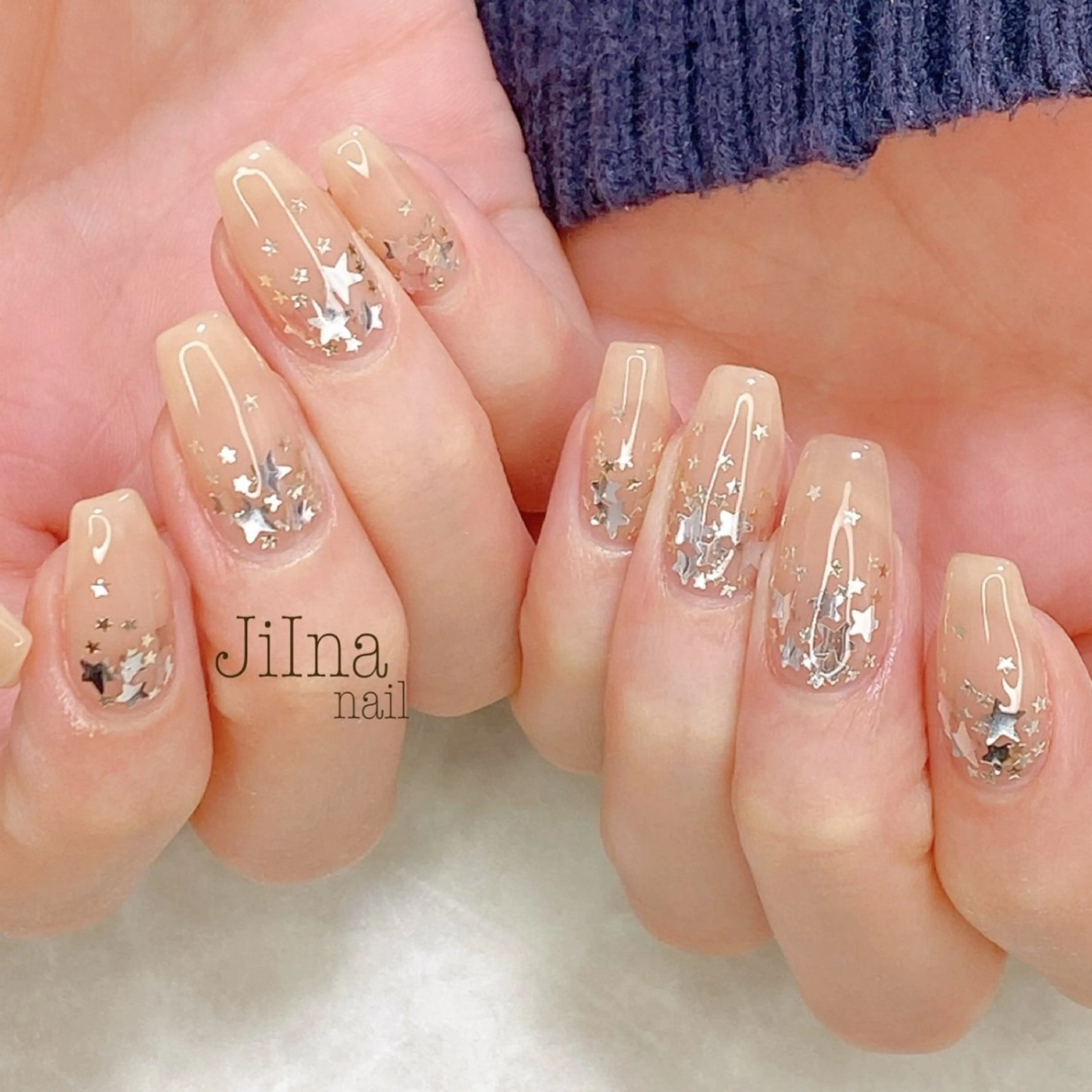 ネイル 持ち込み JiIna nailのネイルデザイン