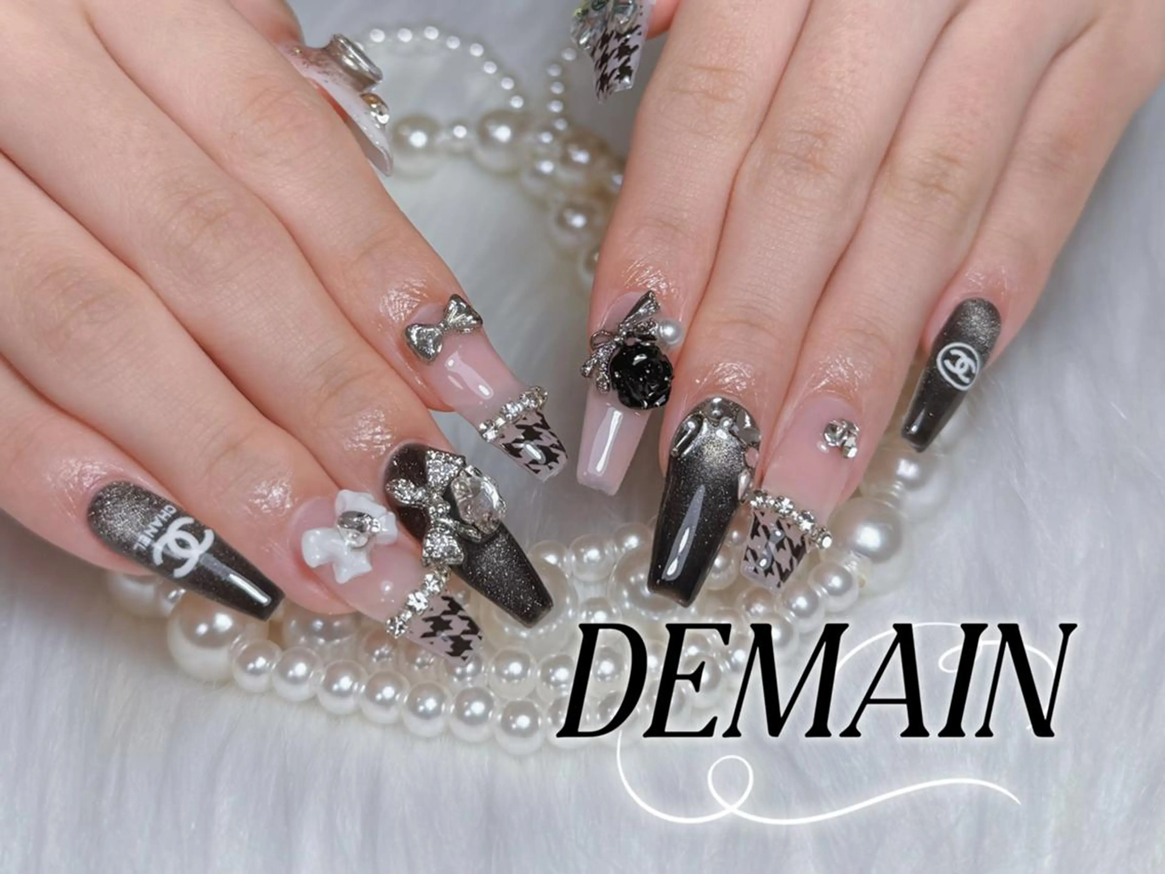 ネイル ハンドネイル ハンドケア DEMAIN _MIO研修のネイルデザイン