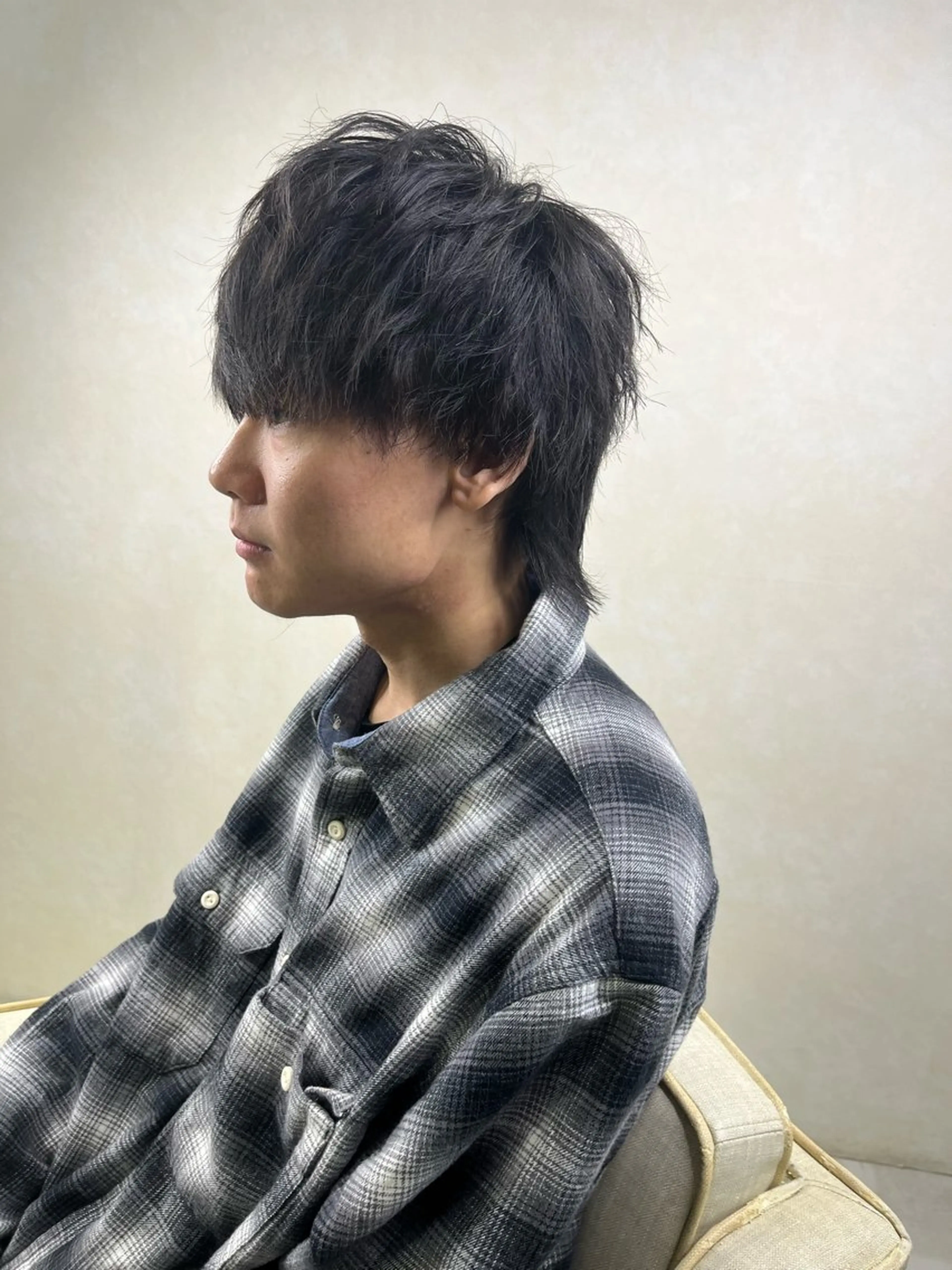 ショート メンズ メンズウルフカット ウルフカット カット メンズ特化✨パーマス タイル大得意安田海斗のヘアスタイル