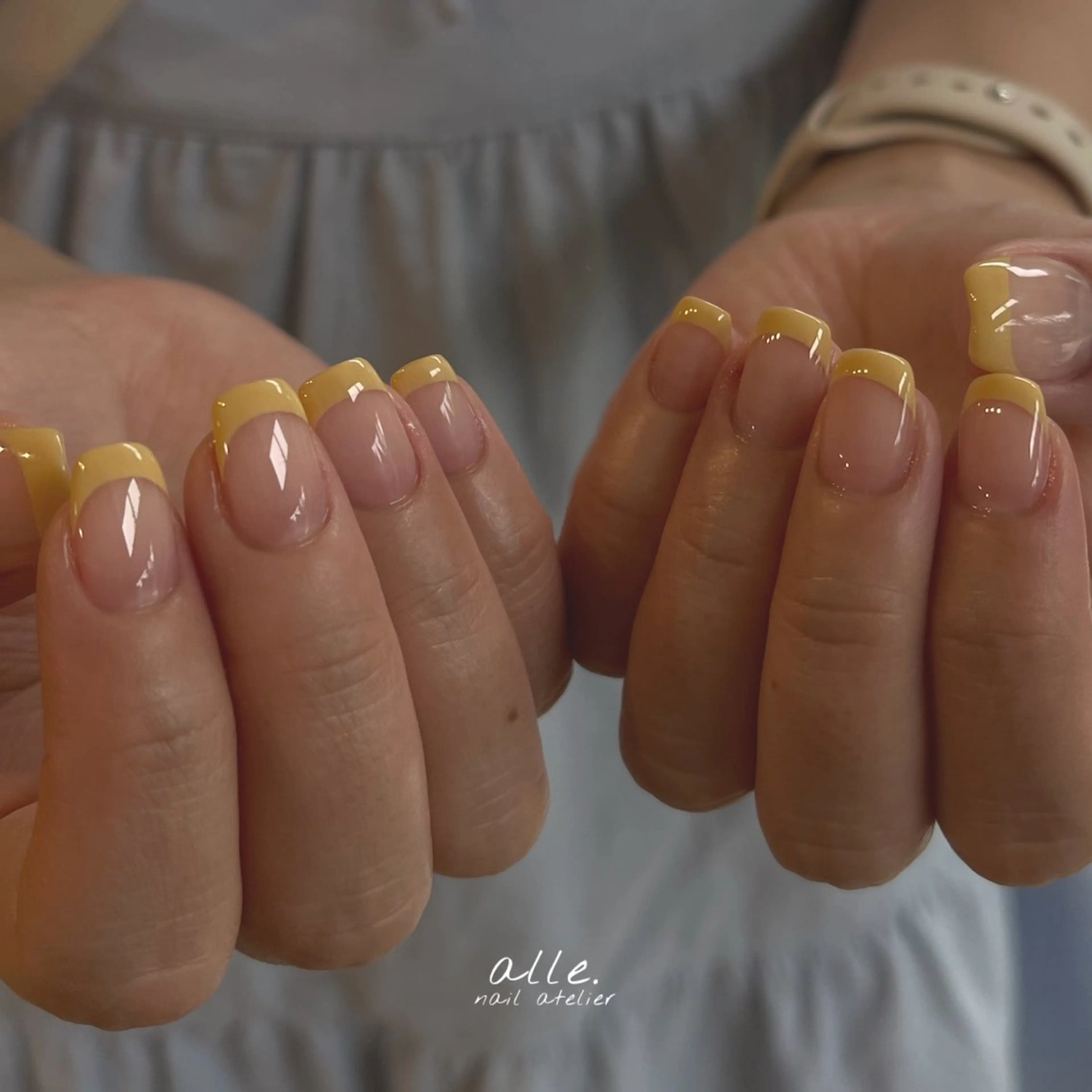 ネイル ハンドネイル atelier alle.のネイルデザイン