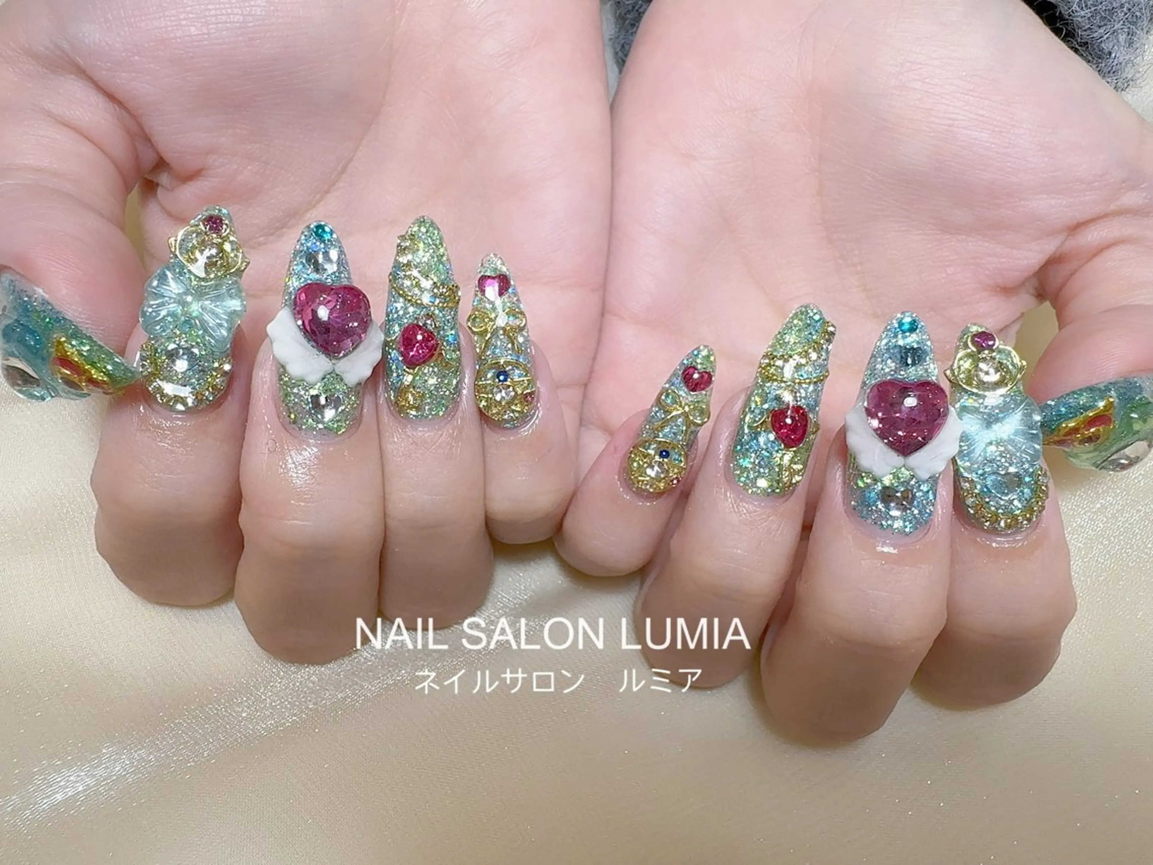 ネイル ハンドネイル ネイルサロン ルミア Lumia 店長のネイルデザイン