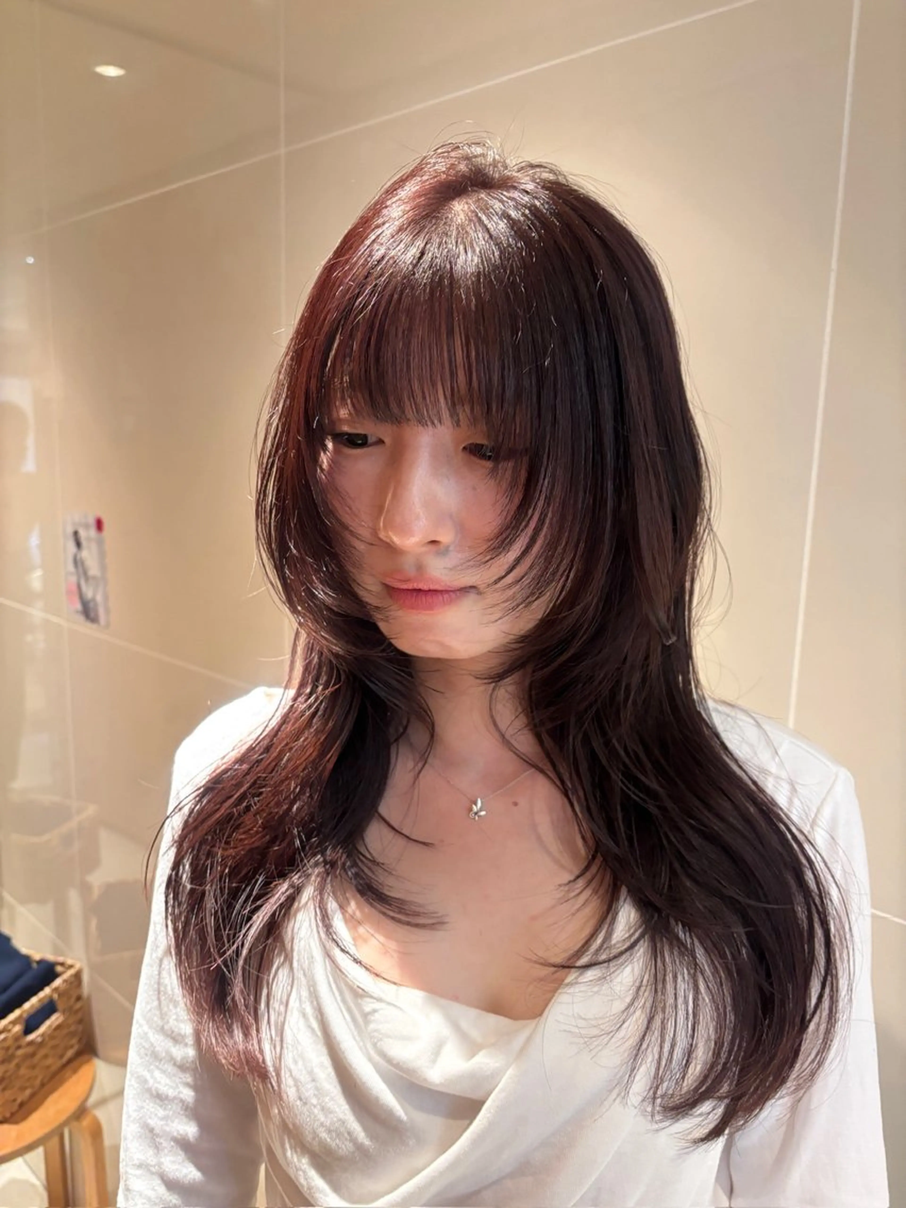 カラー ヘアカラー 韓国風パーマ/ オリーブ🇰🇷あゆのヘアスタイル