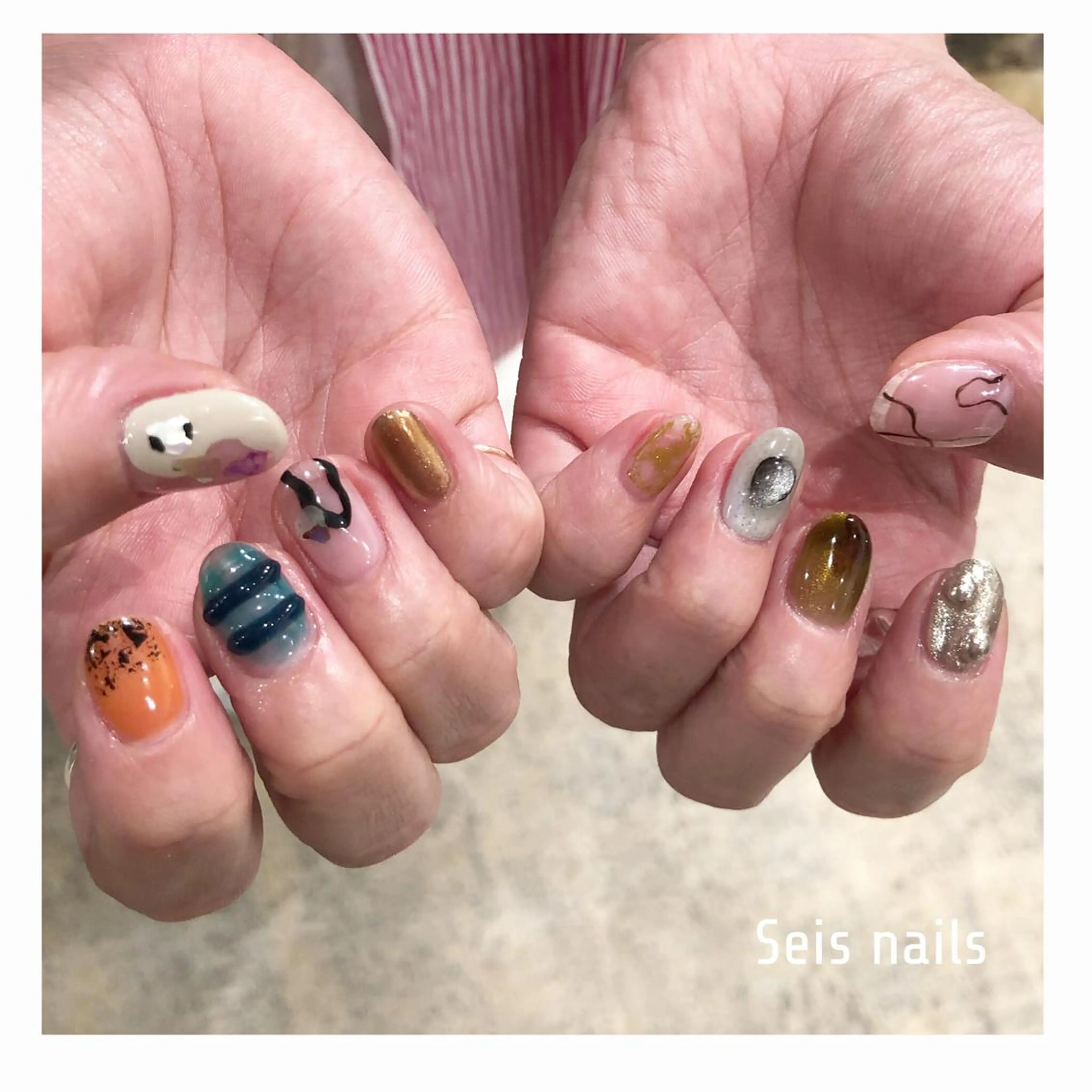 ネイル Seis Shihoのネイルデザイン