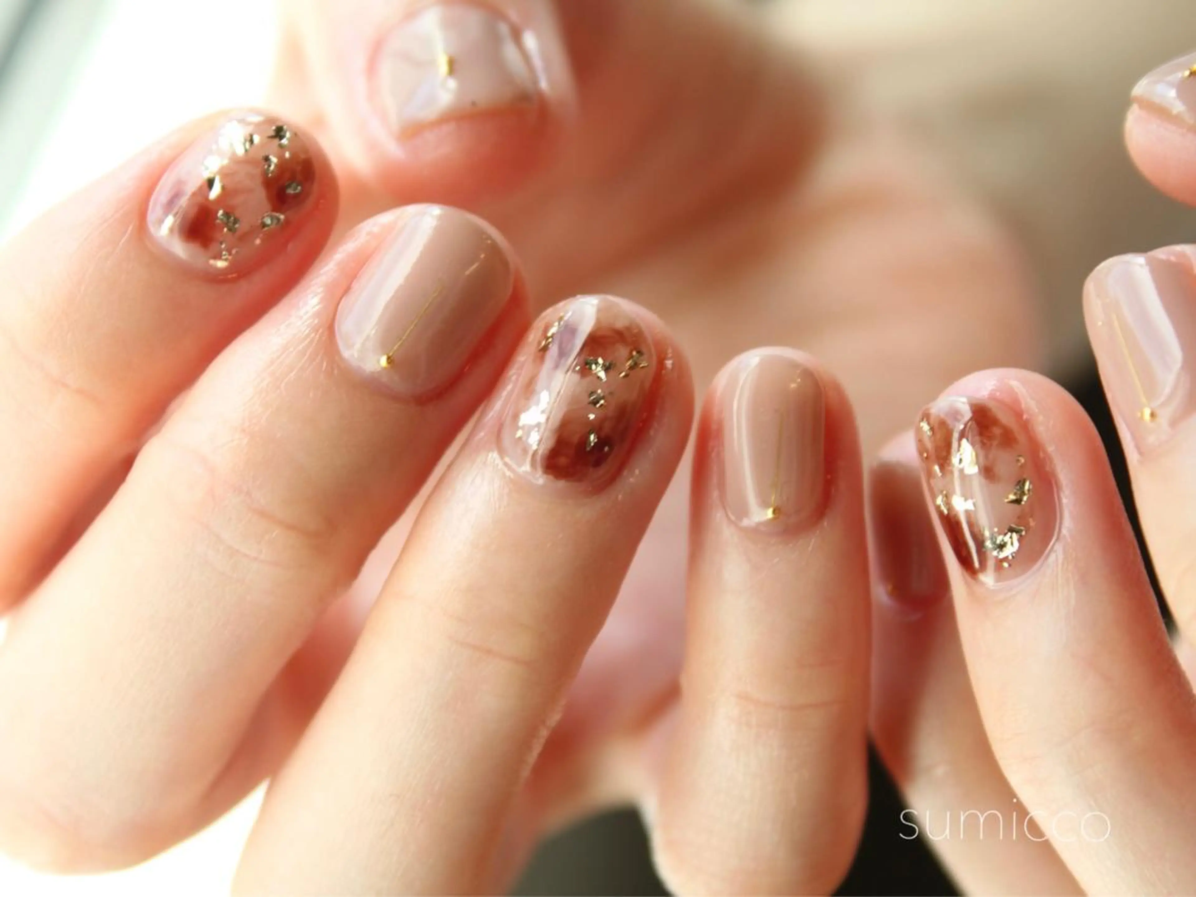 ネイル ハンドネイル ハンドケア sumicco nailのネイルデザイン