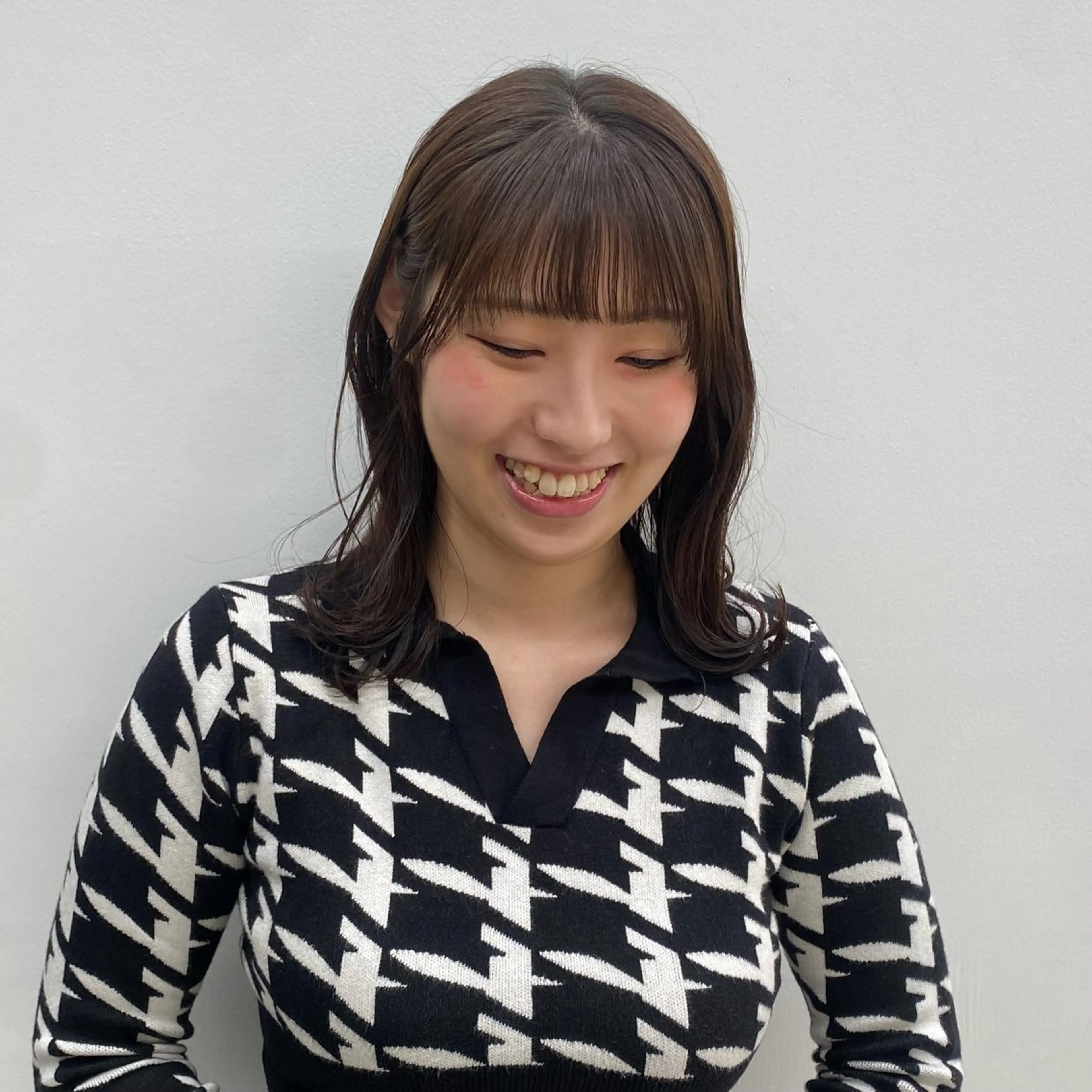 ミディアム カラー カット ヘアカラー トリートメント noa/ 渋谷のヘアスタイル