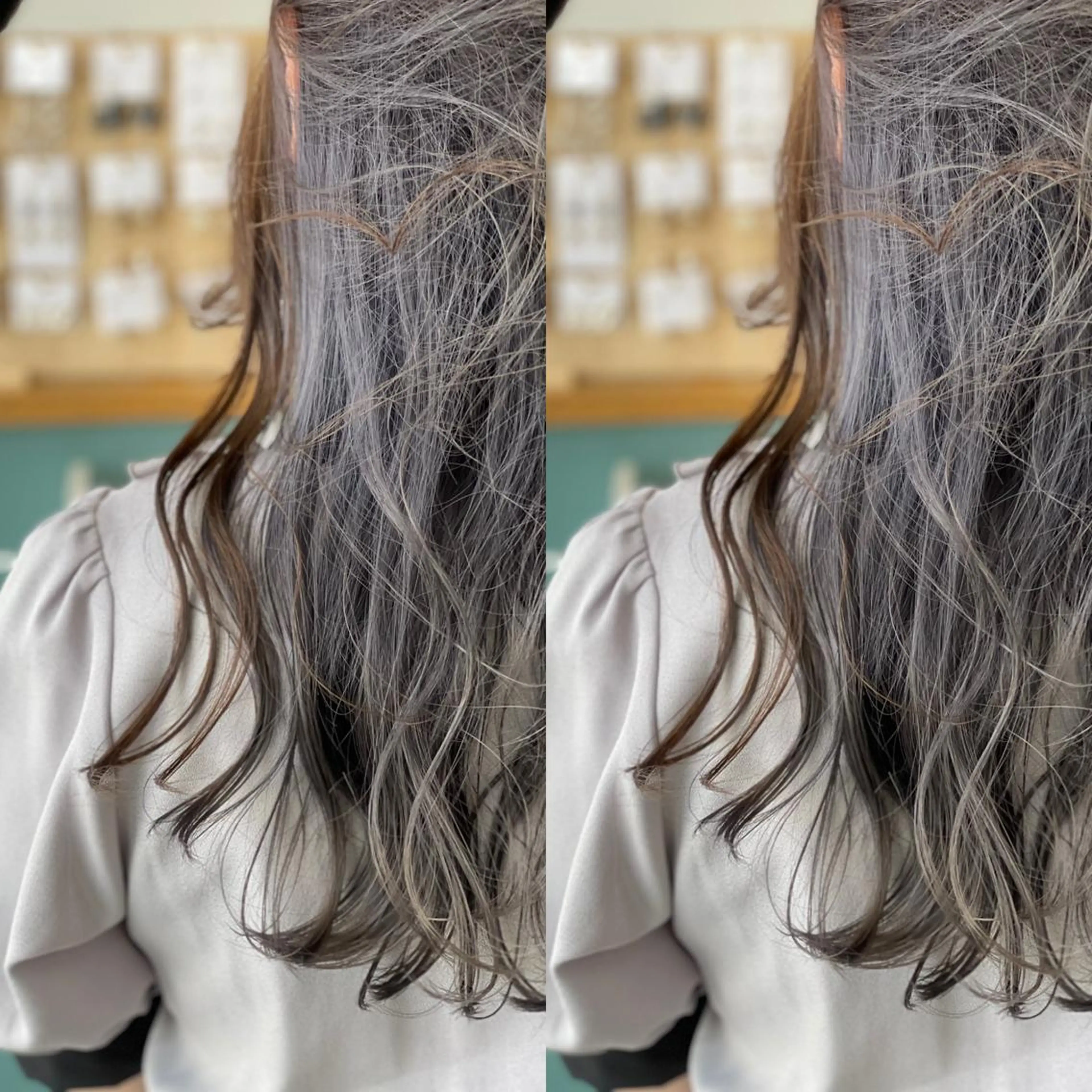 ロング カラー Snaly カラー特化ページのヘアスタイル