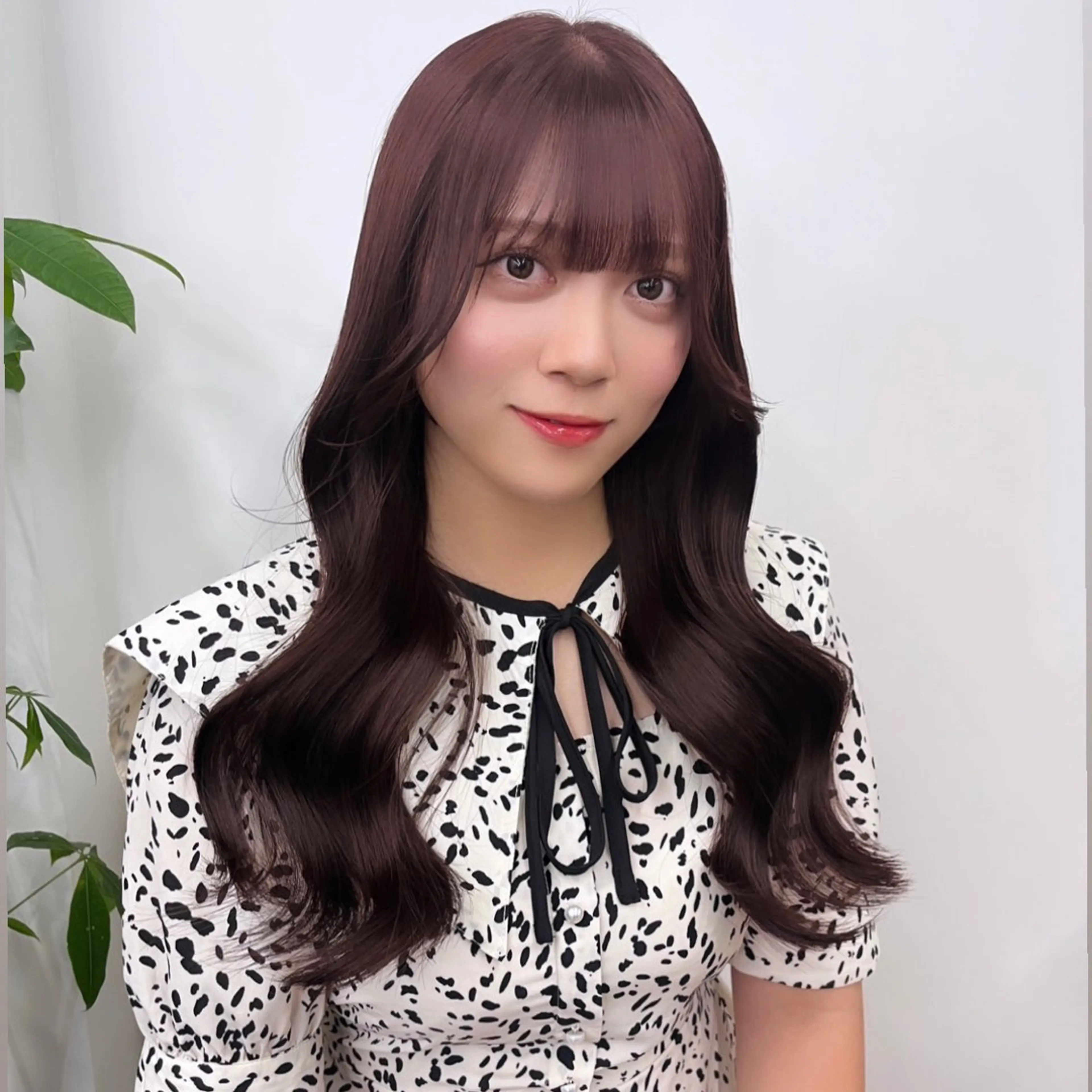 セミロング カラー ヘアアレンジ 成人式 結婚式・ブライダル ブラウンカラー ピンクカラー ピンクブラウン HIROKO / 透明感暖色カラー🎀のヘアスタイル