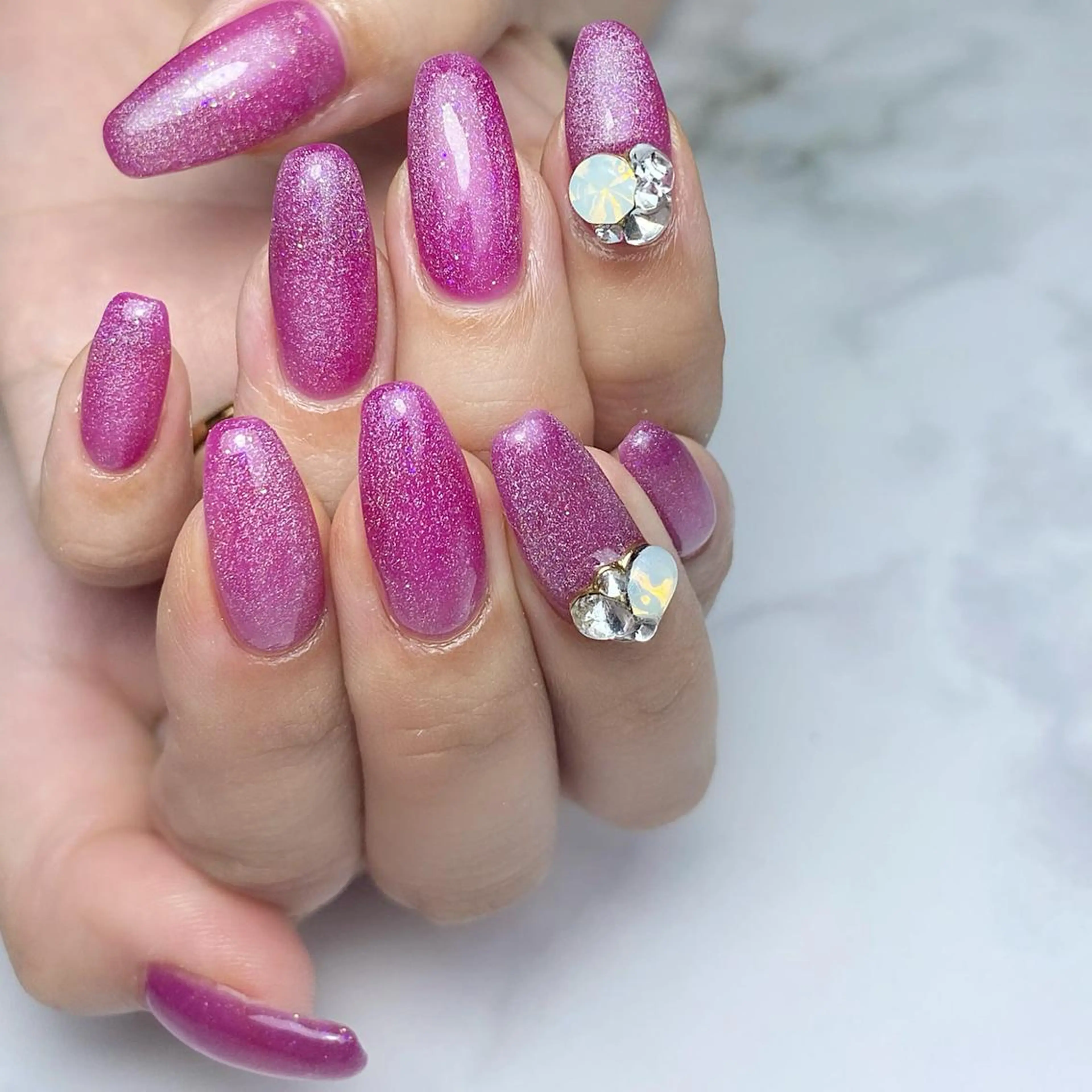 ネイル マグネットネイル ハンドネイル Nail ameria megu所属・ameria meguのネイルデザイン