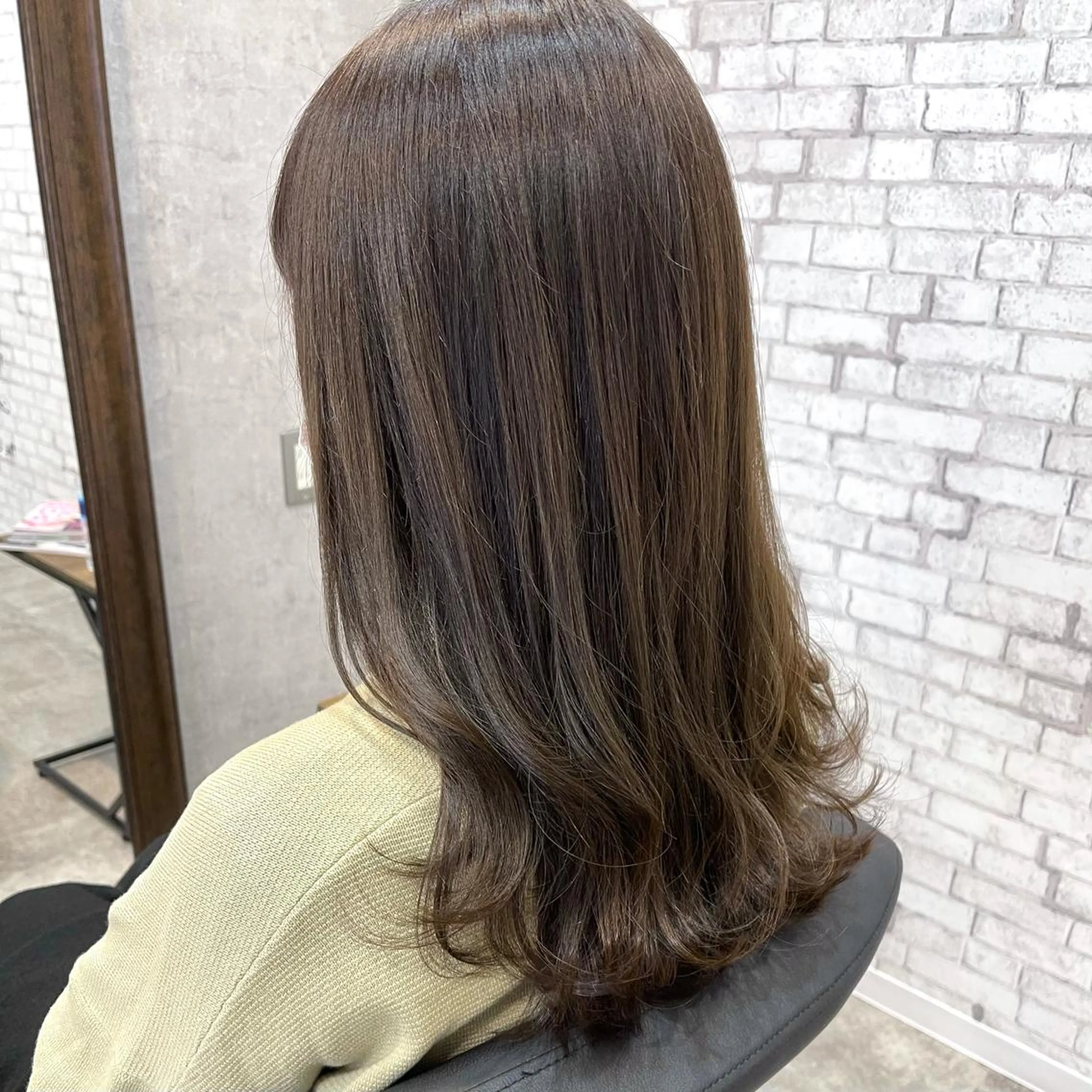 セミロング カラー ヘアアレンジ カット ヘアカラー トリートメント merci.所属・🌻あいり merci.🌻のヘアスタイル