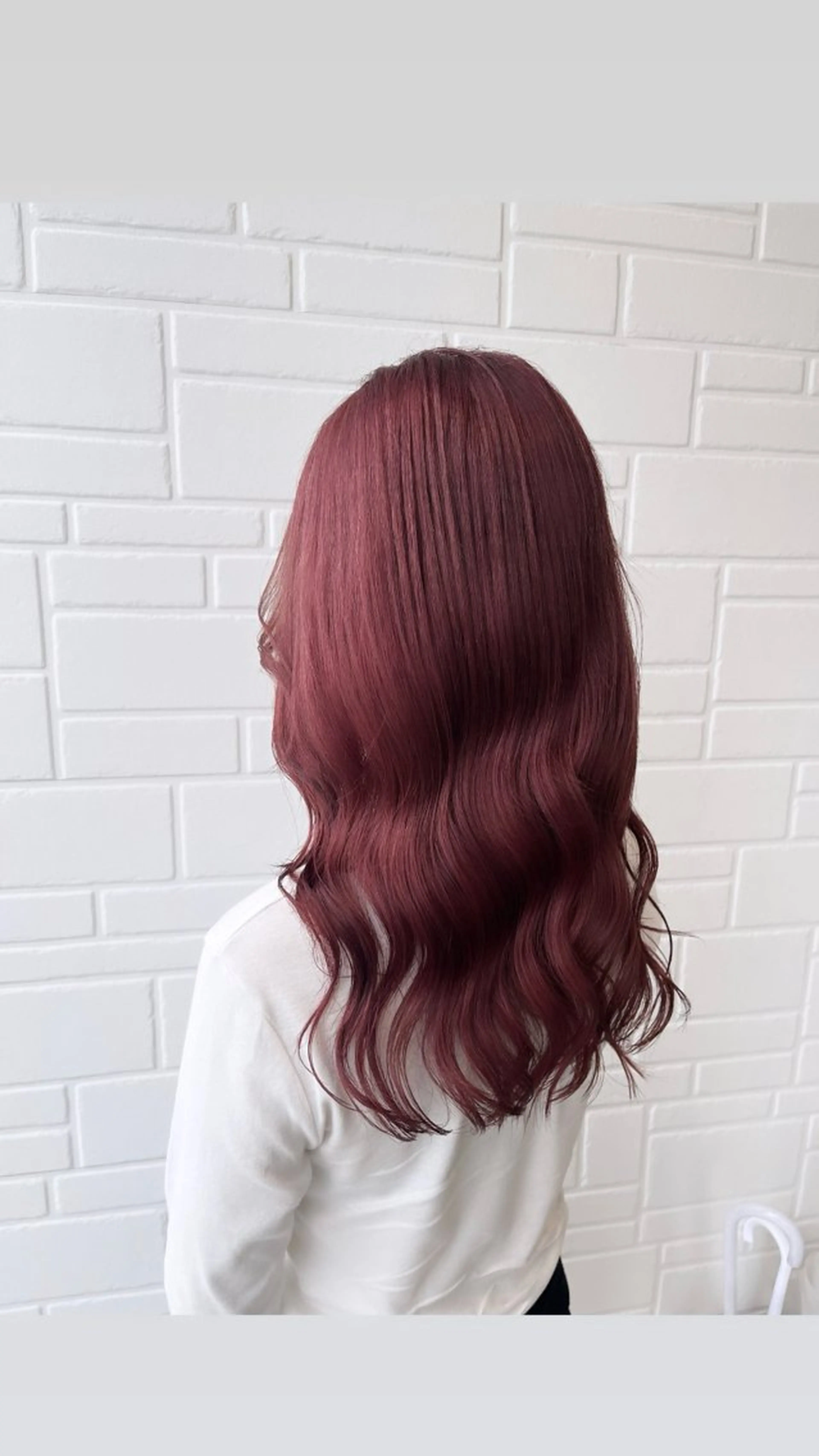 ロング 田中 美優のヘアスタイル