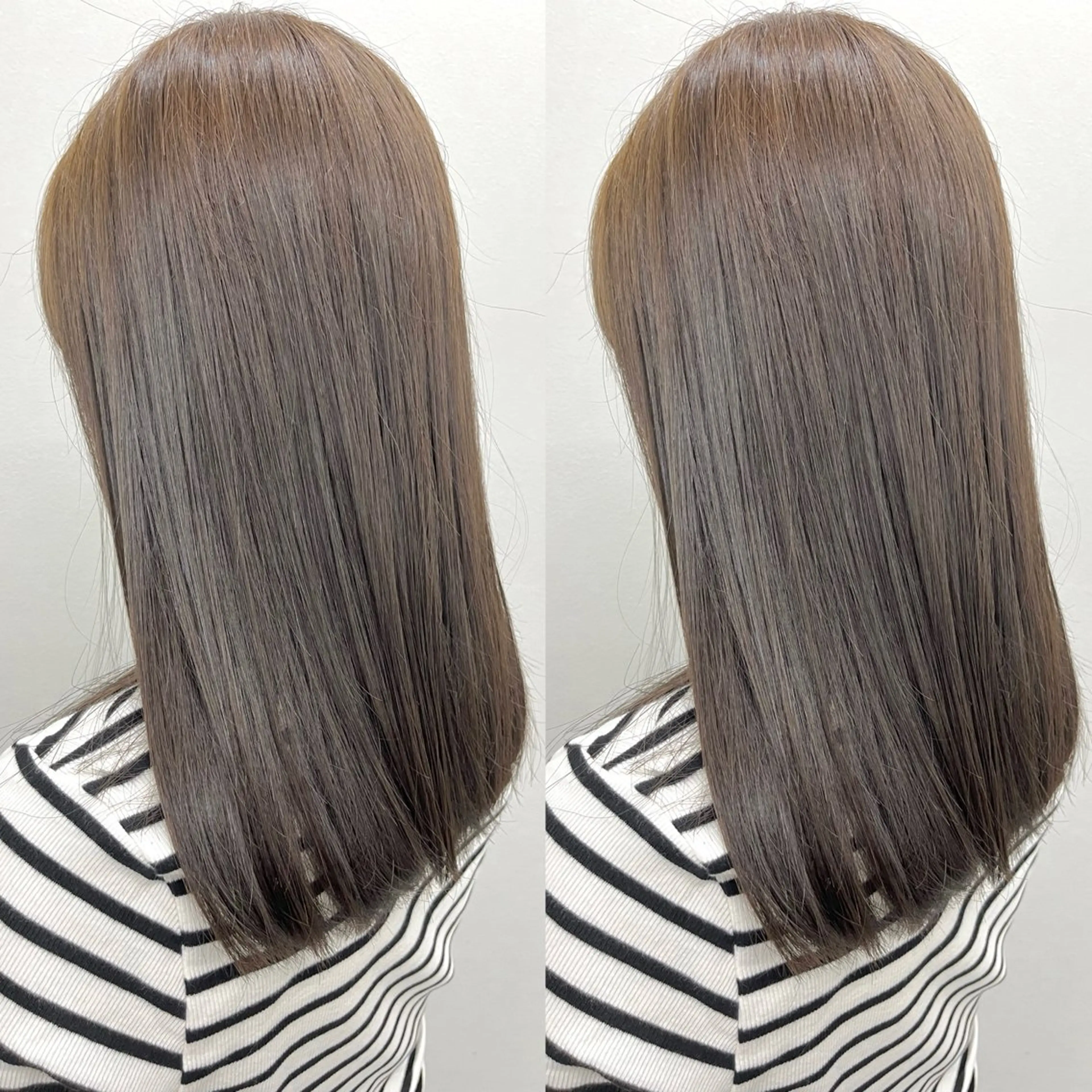 【ツヤ髪】🍀透明感カラー➕5stepトリートメント🍀の写真