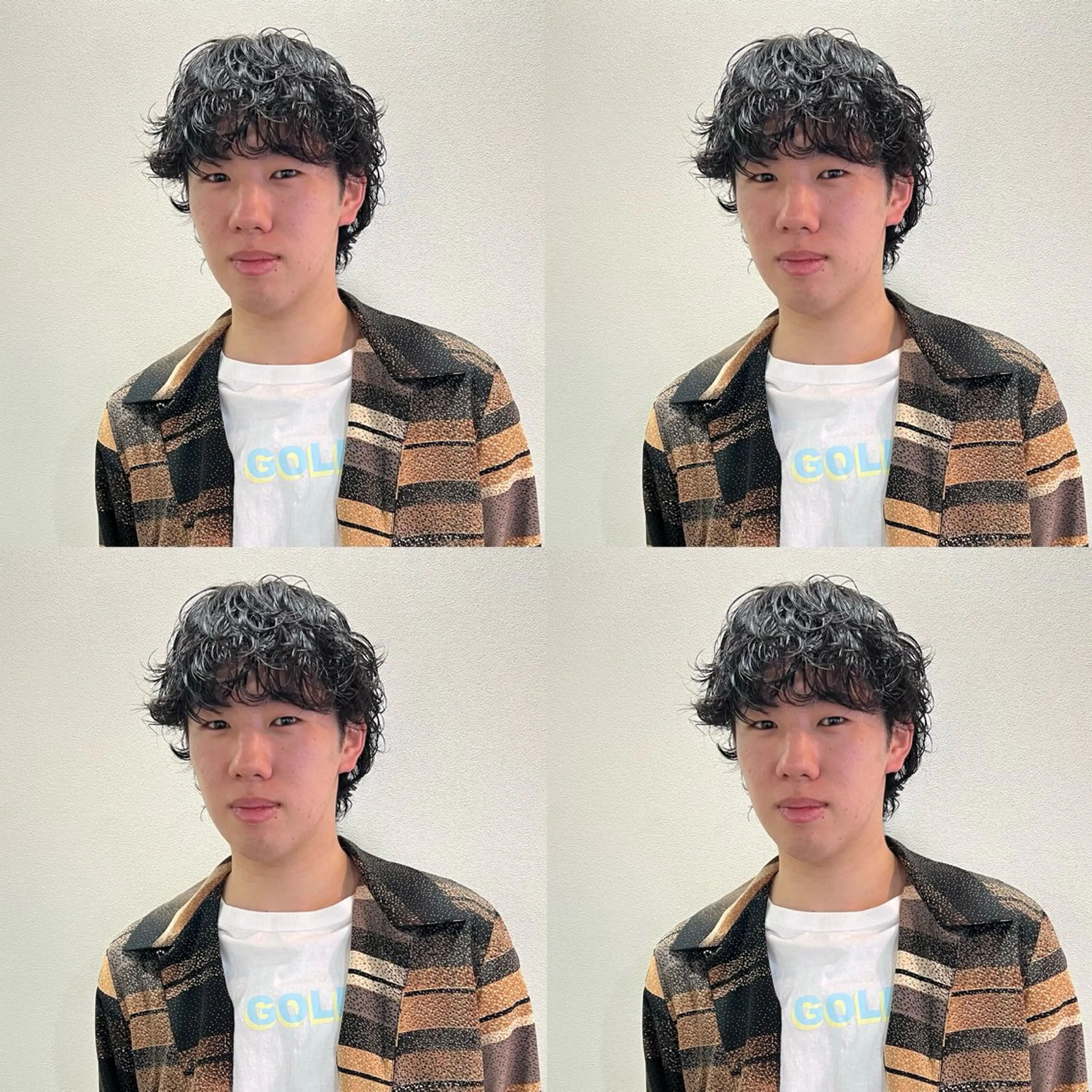 パーマ メンズ マッシュ メンズパーマ メンズツイストパーマ ツイストスパイラルパーマ 波巻きパーマ 茅ヶ崎パーマ特化/ スパイラル/ハルキのヘアスタイル