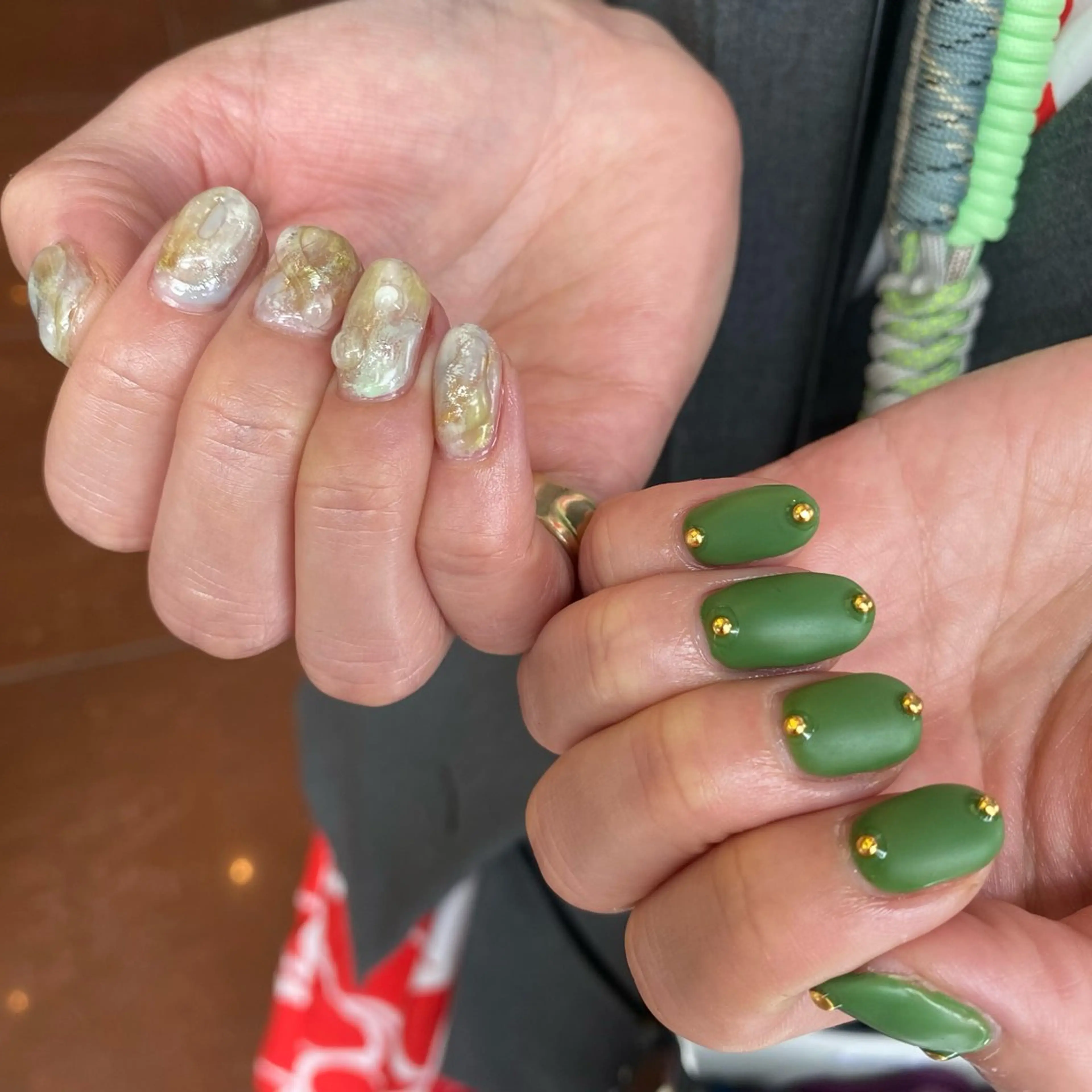 ネイル フットネイル フレンチネイル ジェルネイル グラデーション マグネットネイル ハンドネイル ヘアー.ネイル二刀流 misa🫧のヘアスタイル