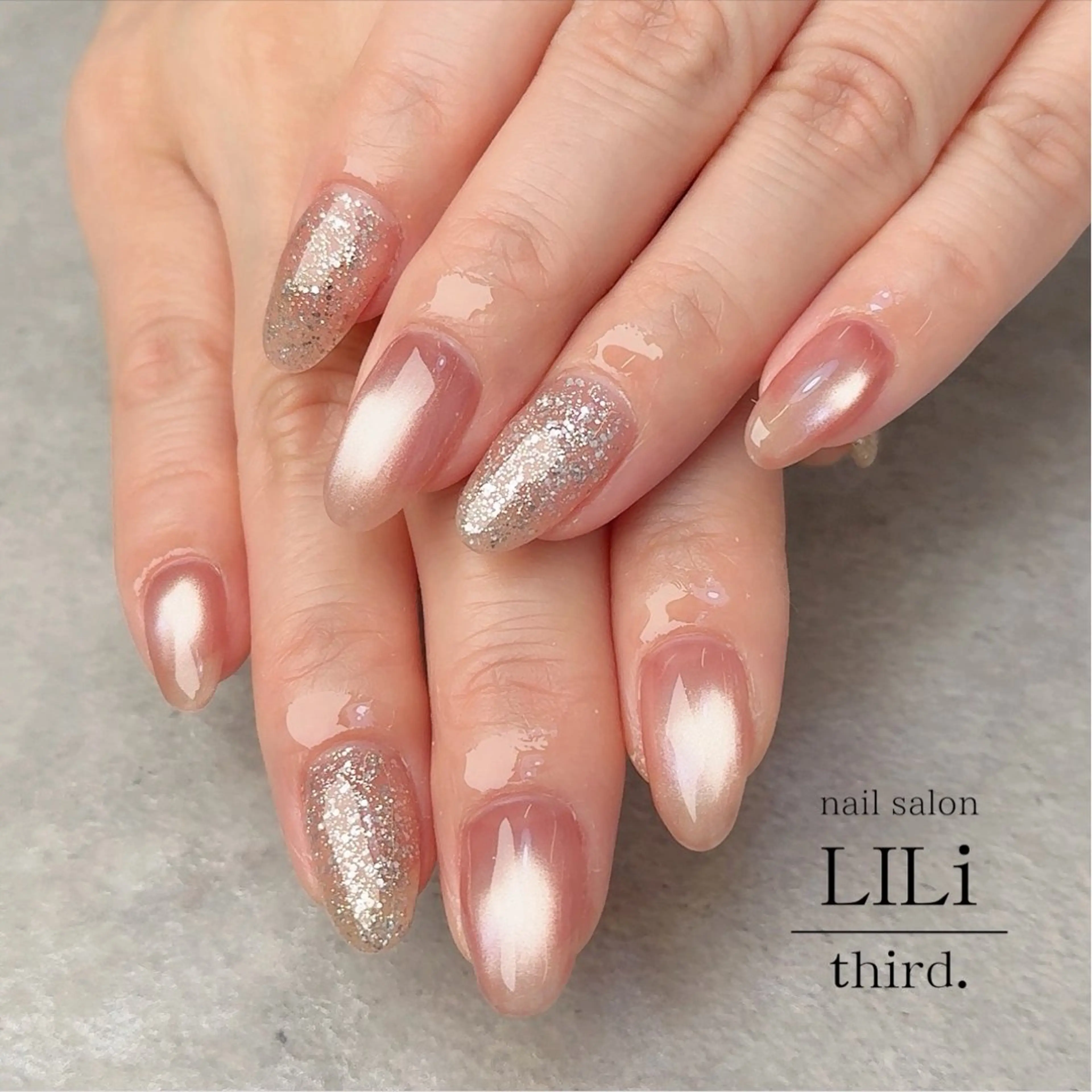 ネイル ハンドネイル nail salon LILi third．所属・Mami ;)のネイルデザイン