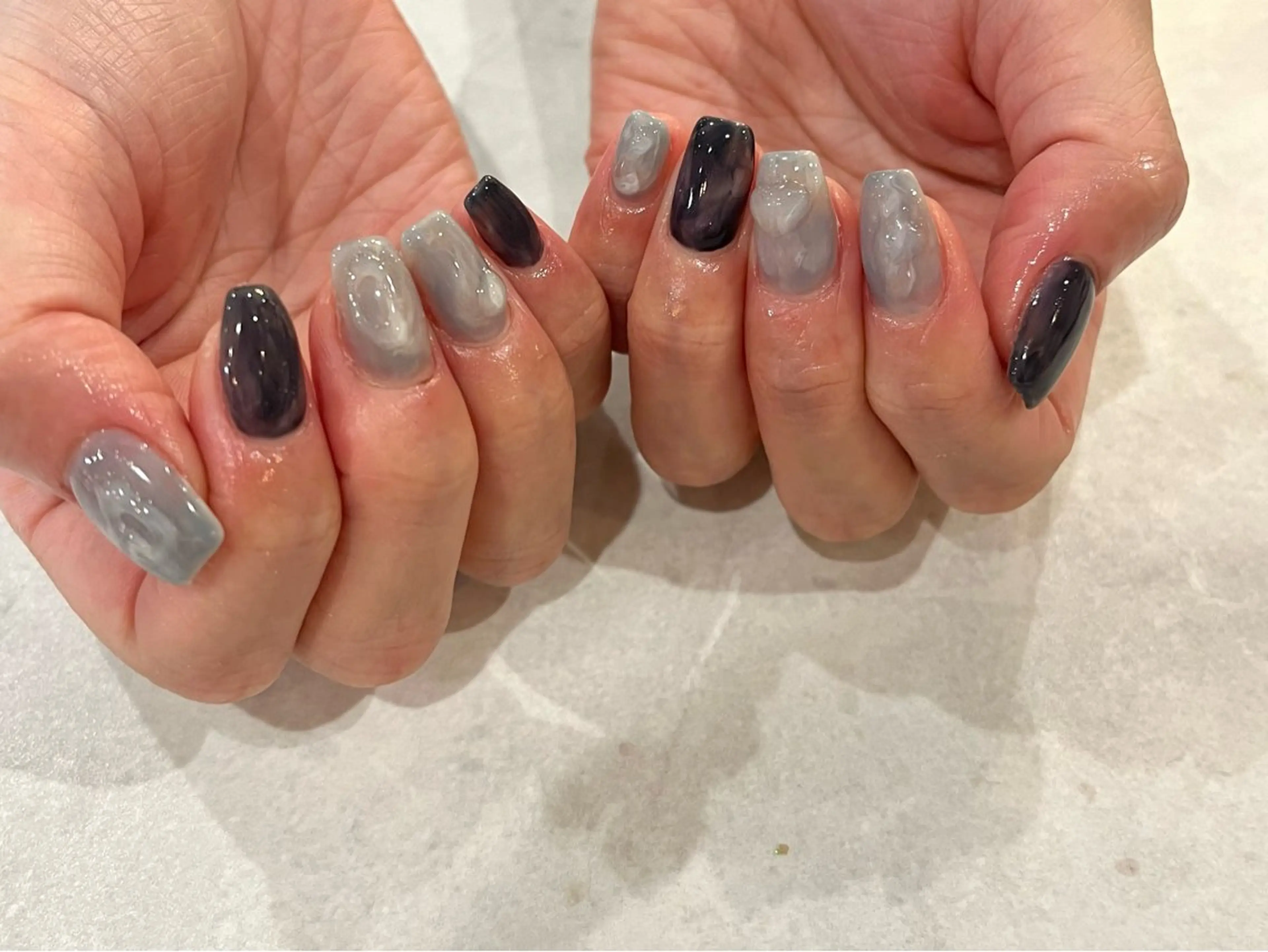 ネイル ハンドネイル Cleo伏見店🌿 Momokaのネイルデザイン