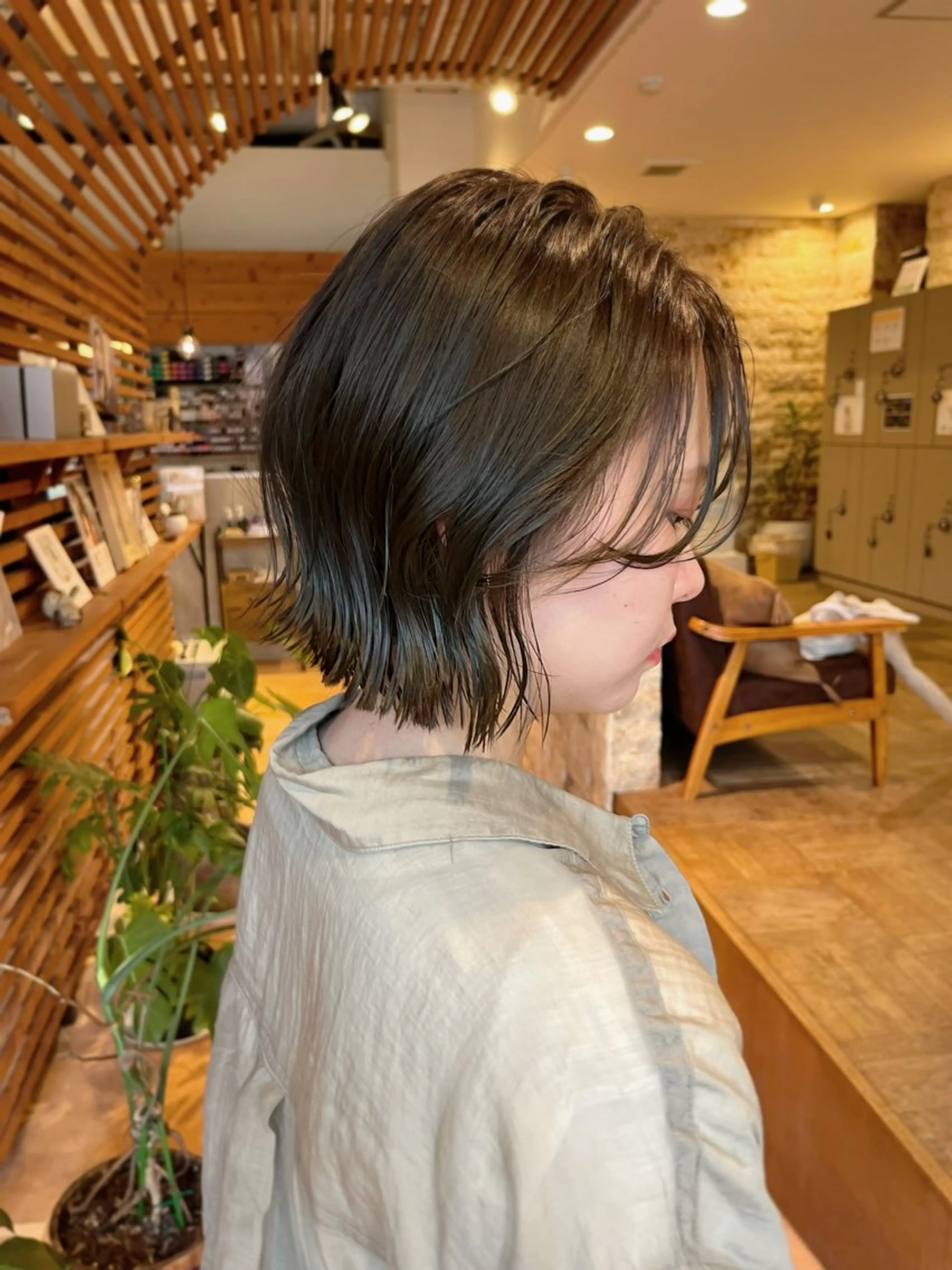 カラー ヘアカラー ナチュラル🌱透明感 カラー/はるあ️のヘアスタイル