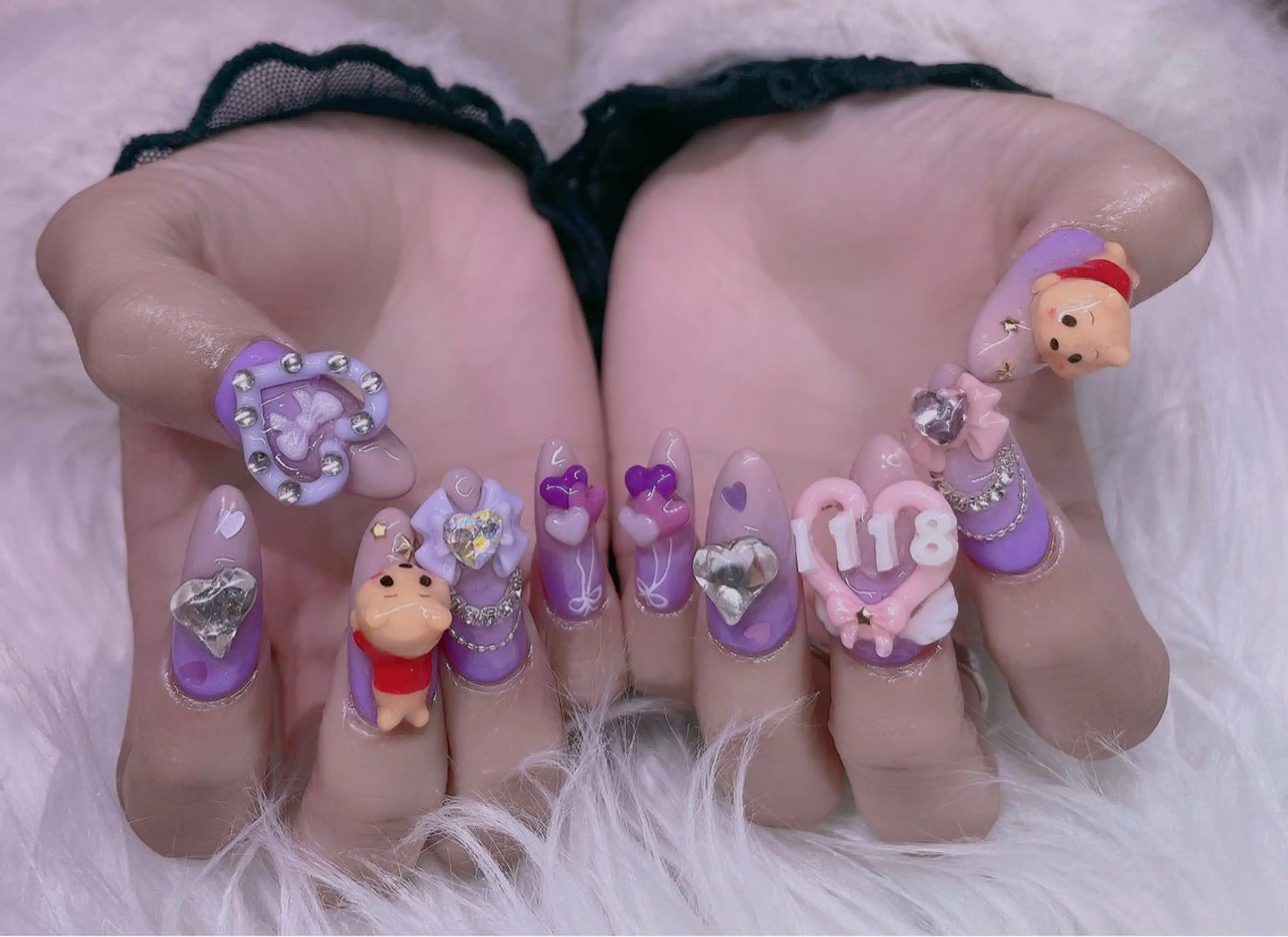 ネイル ハンドネイル 長さだし専門店 M2　rikaのネイルデザイン