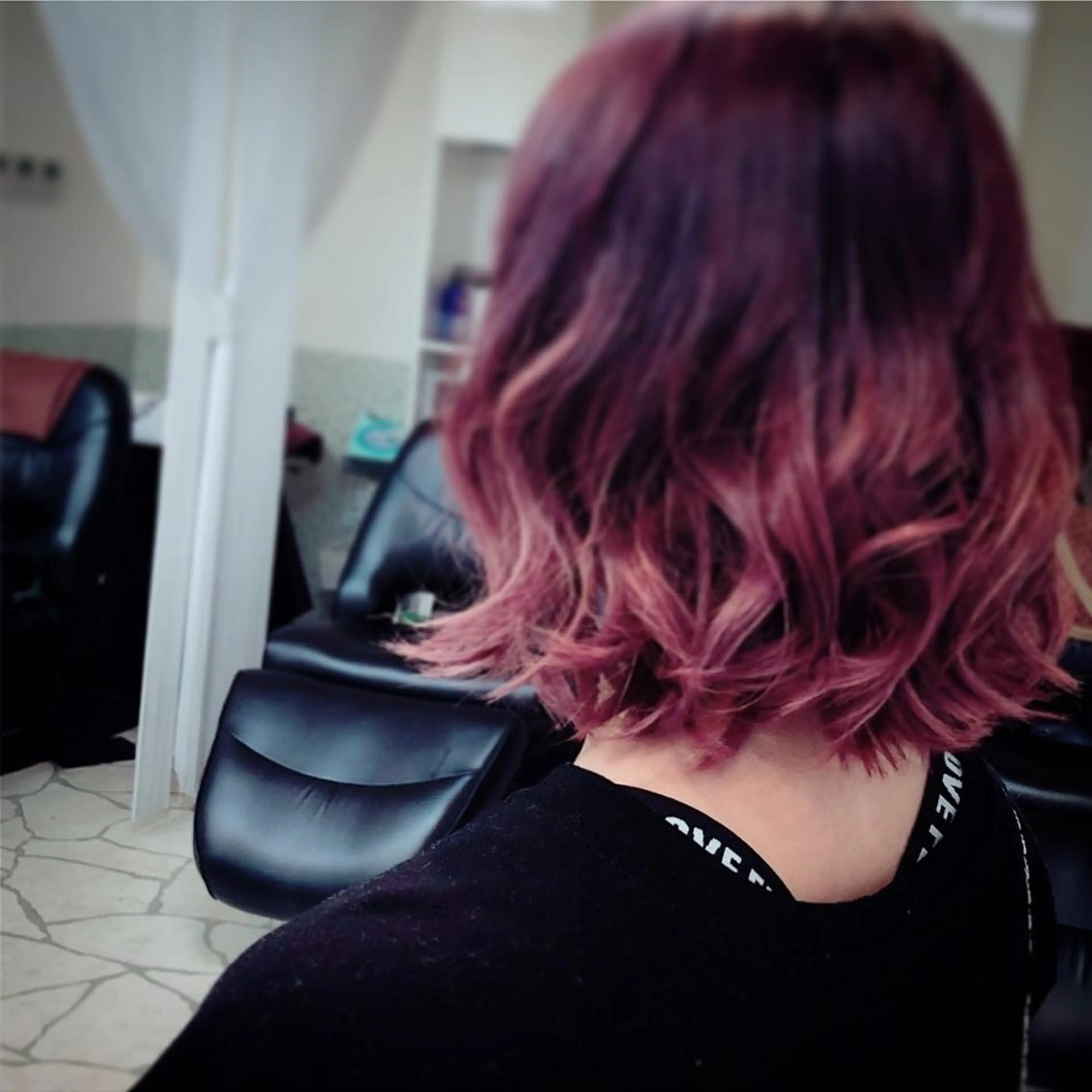 ショート 🫧縮毛矯正/ウルフ /レイヤー/白倉のヘアスタイル