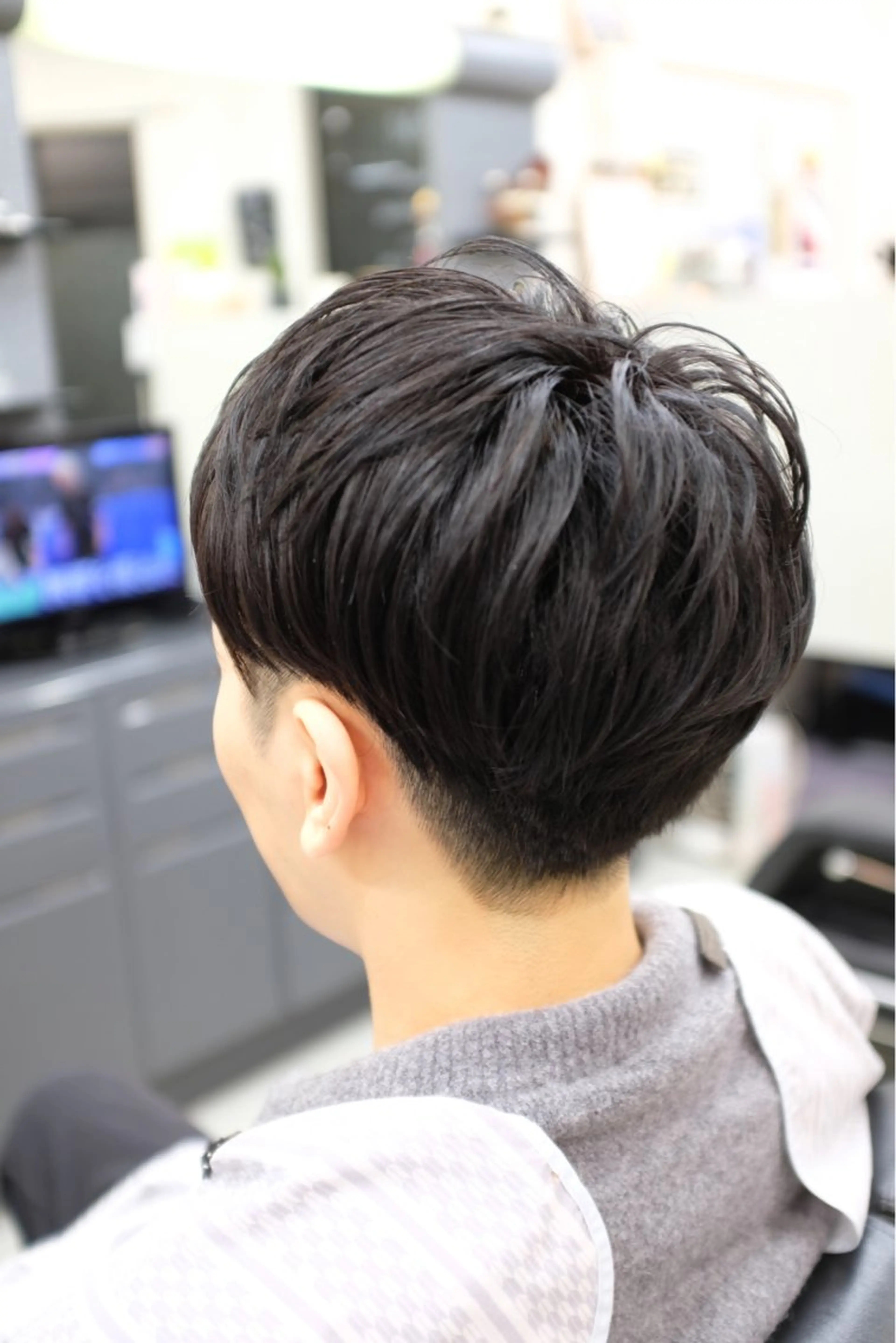 ショート パーマ メンズ 茂木 太郎のヘアスタイル