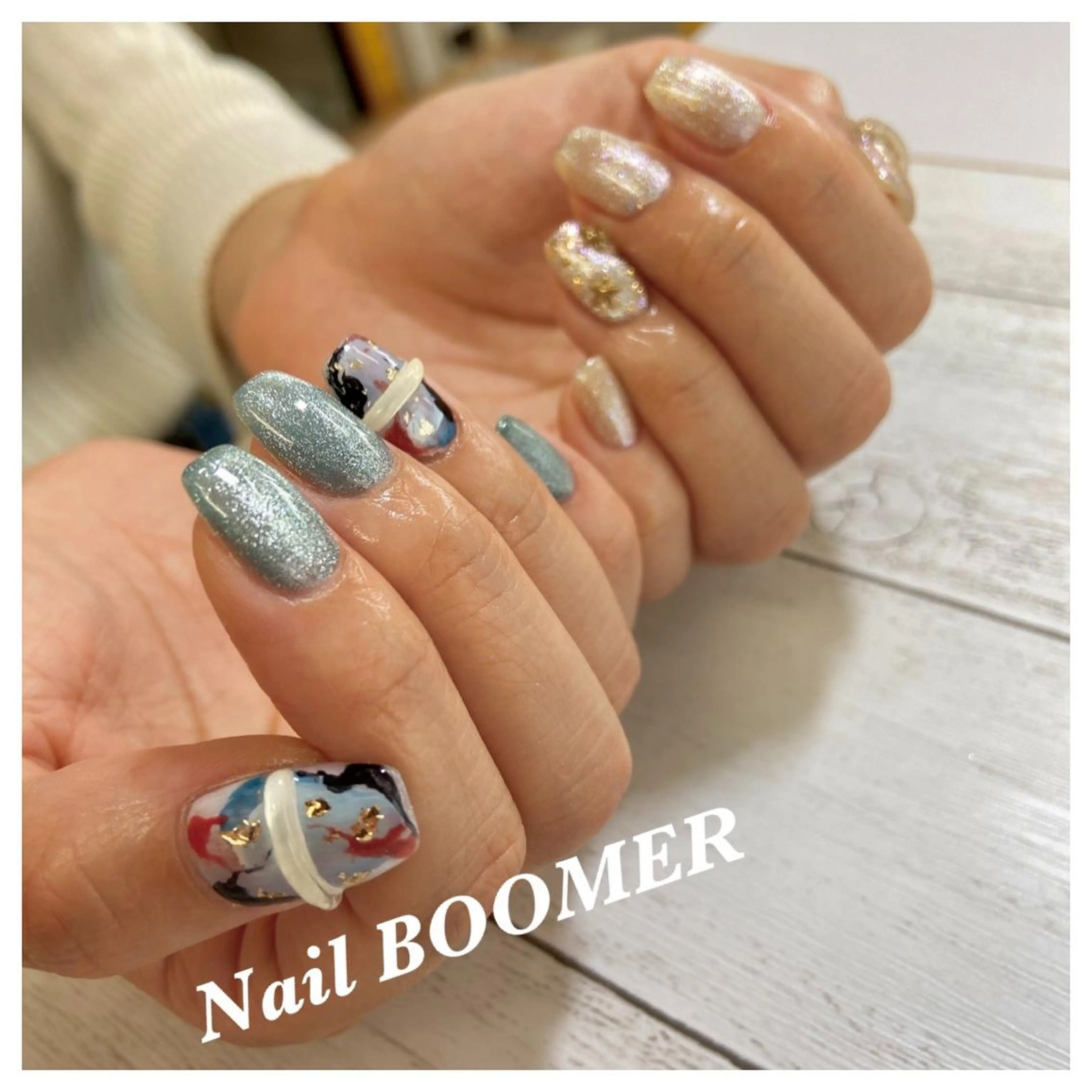 ネイル ハンドネイル ネイル ブーマーのネイルデザイン