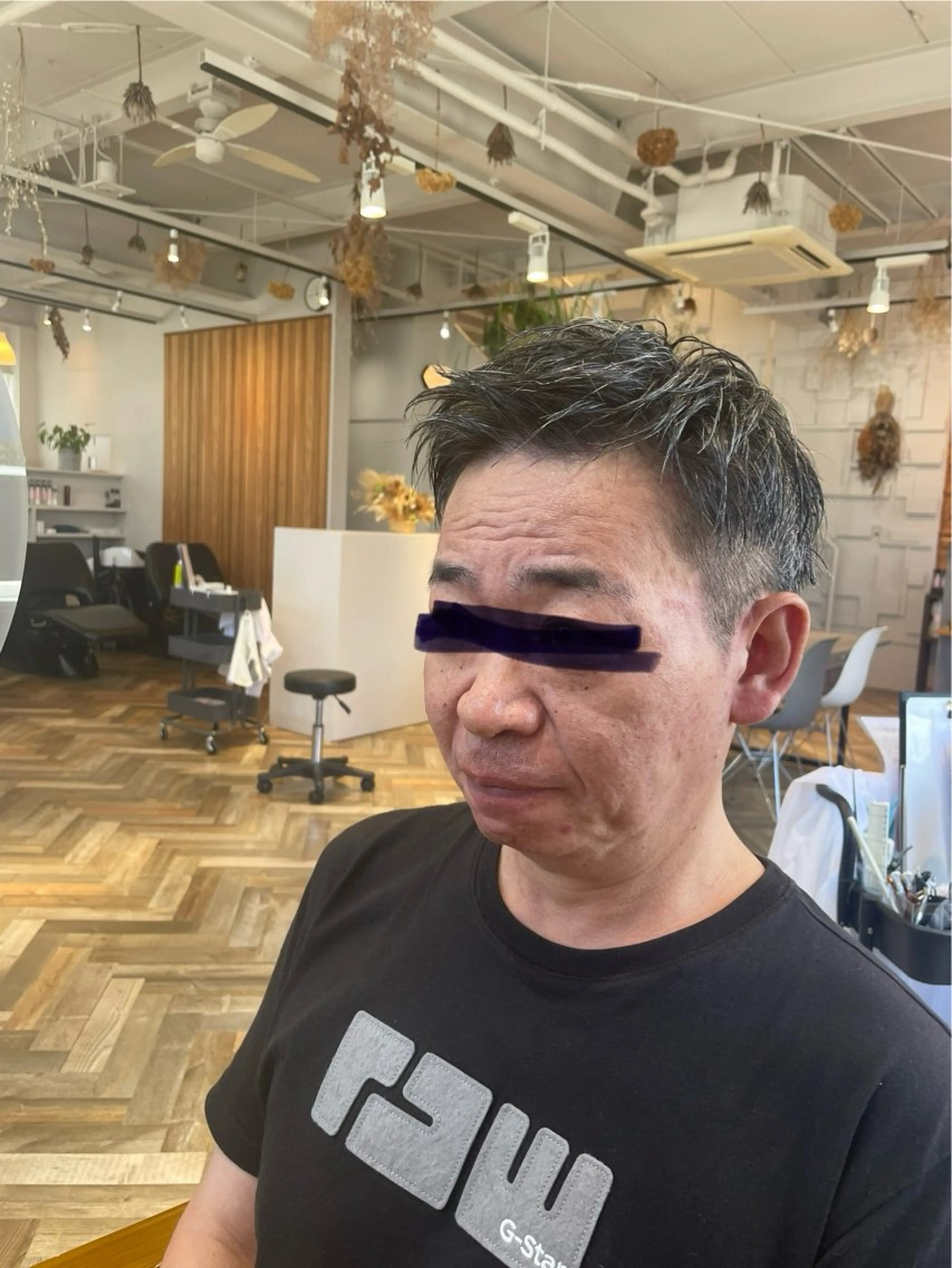 メンズ スパイキーショート maru.所属・照井 由香理のヘアスタイル