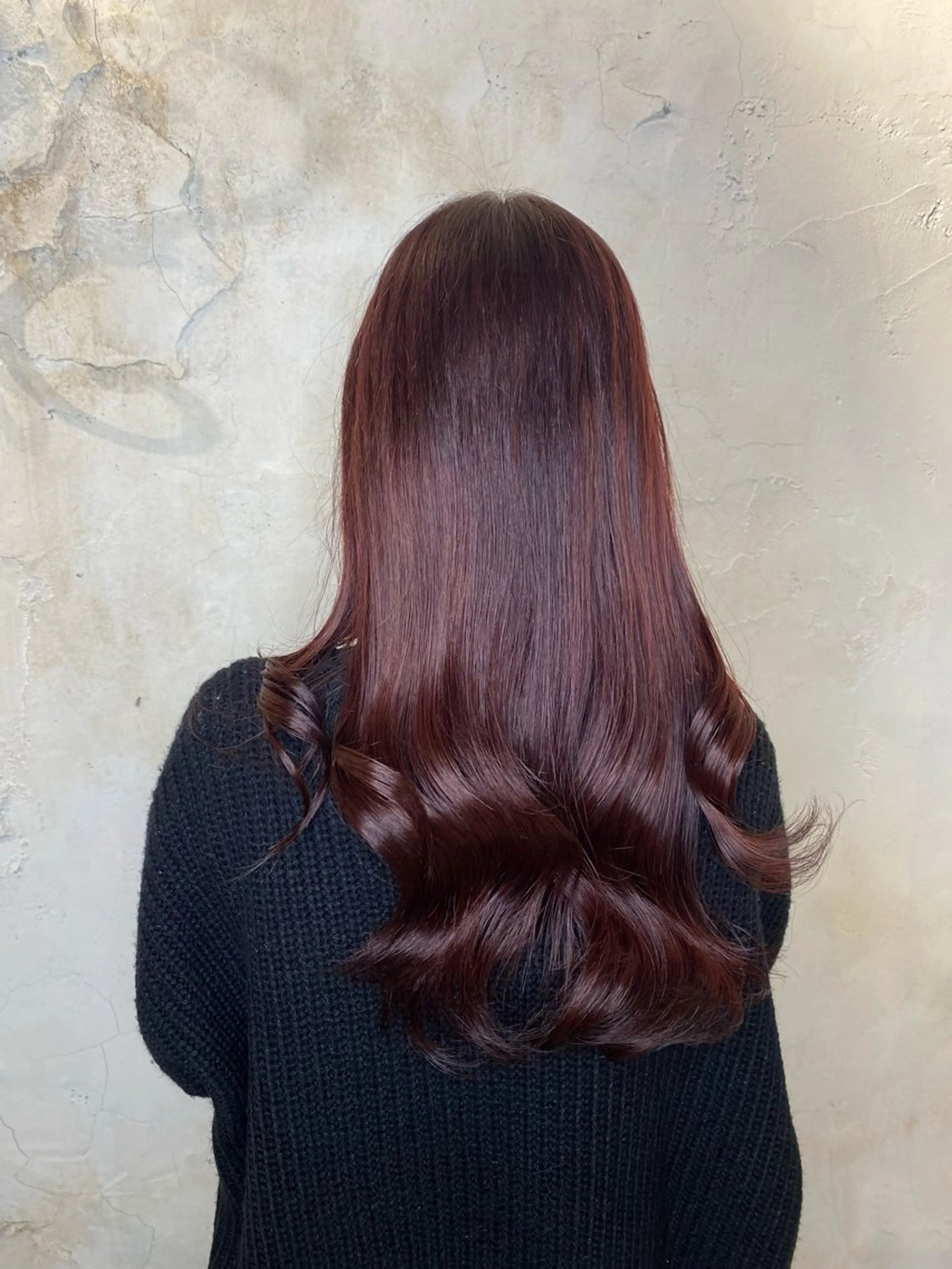 ロング カラー レッドカラー Reir吉祥寺店所属・メンズモデル募集中 /Mana🪄のヘアスタイル