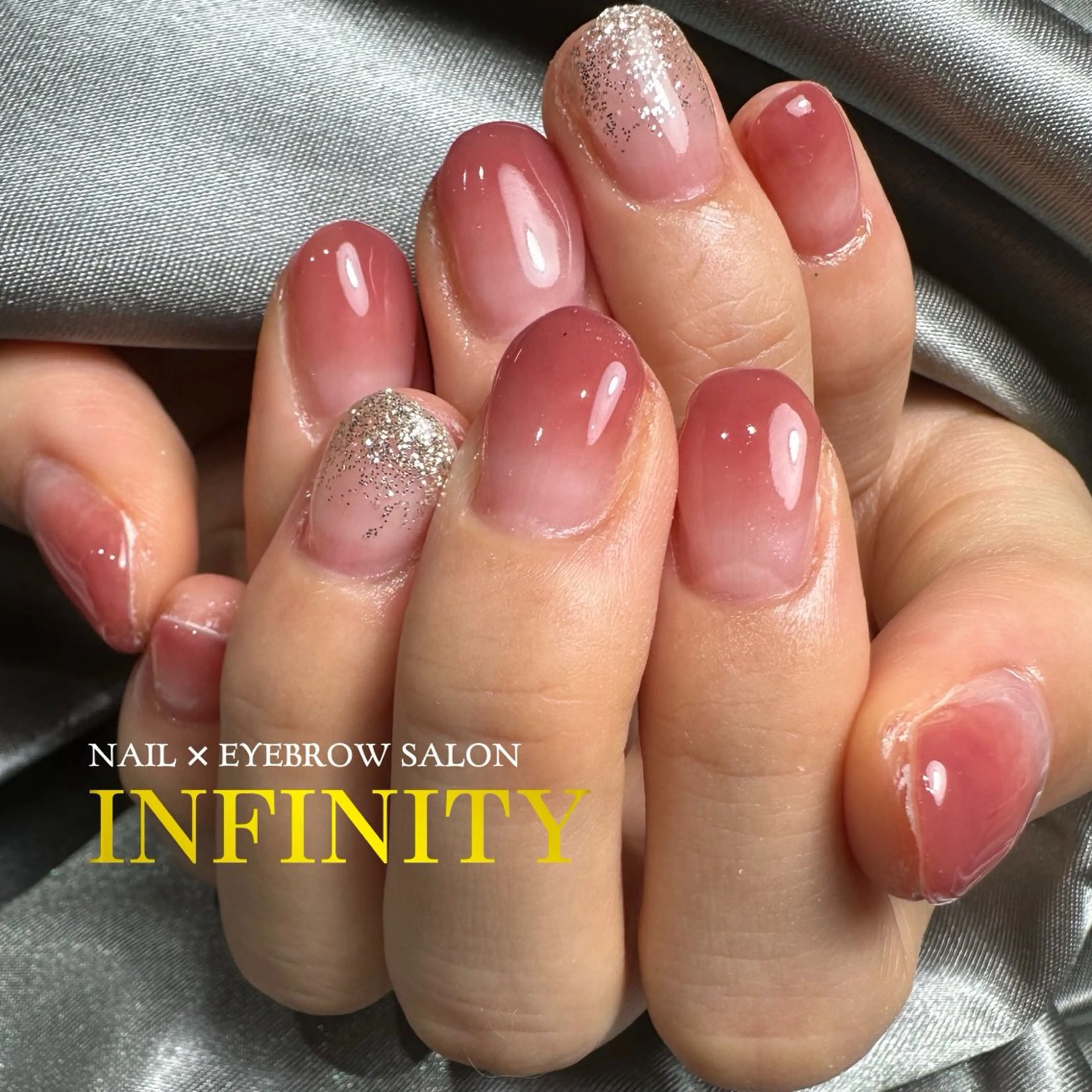 ネイル ジェルネイル ショートネイル ハンドネイル INFINITY所属・INFINITY nailのネイルデザイン