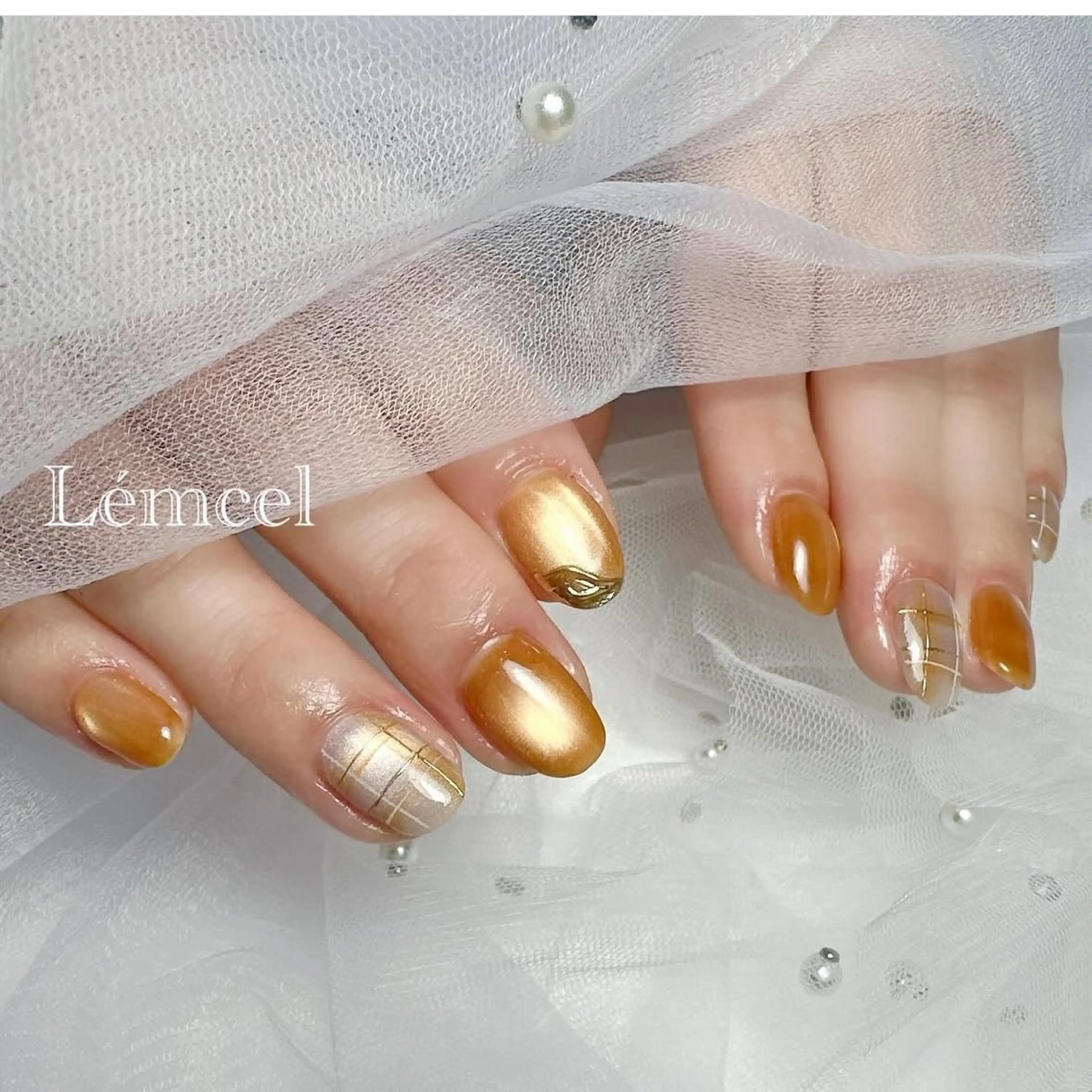 ネイル ハンドネイル Lémcel ﾘｼｪﾙのネイルデザイン