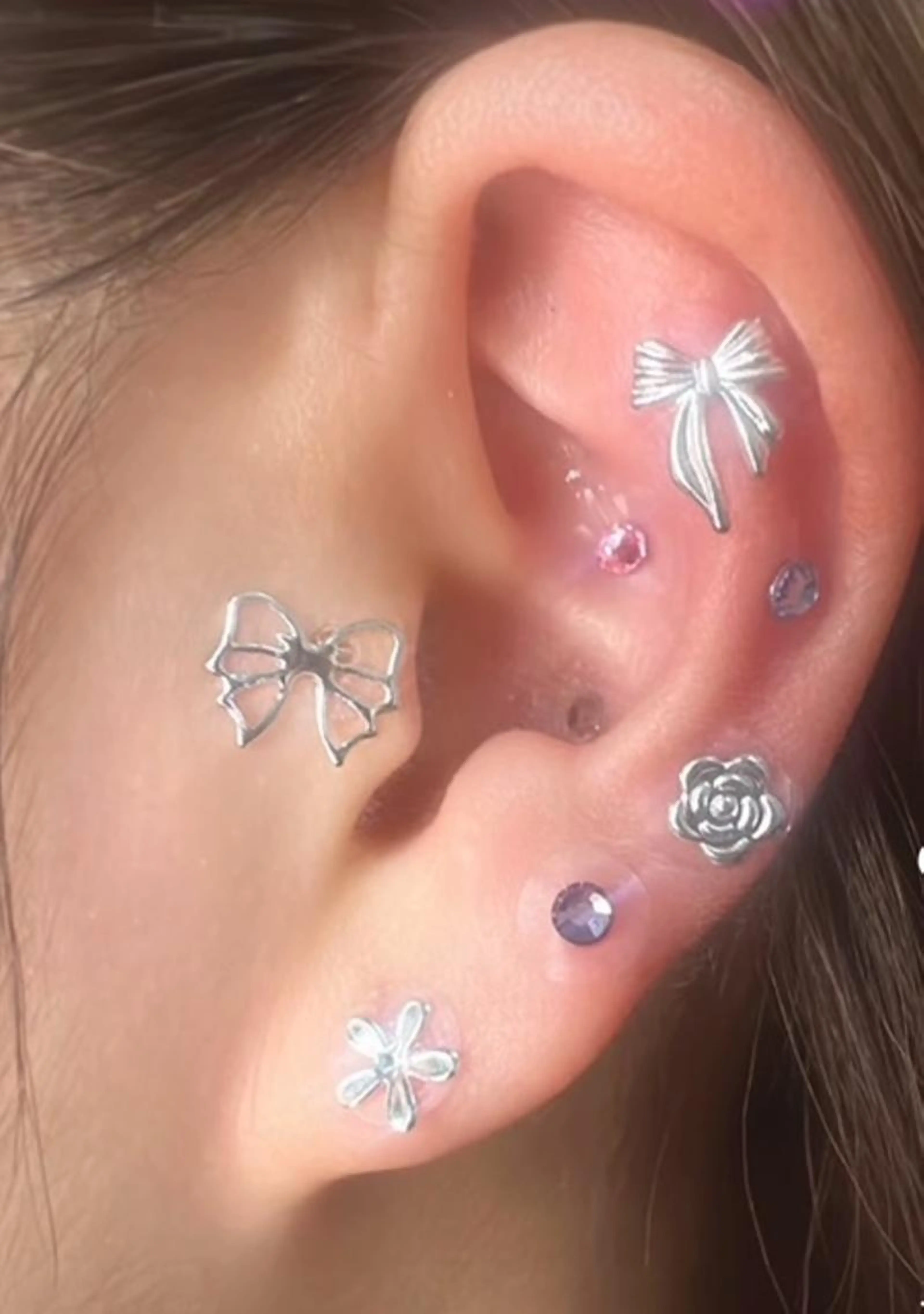 💎耳ツボジュエリー💎ゴージャスコース💖の写真